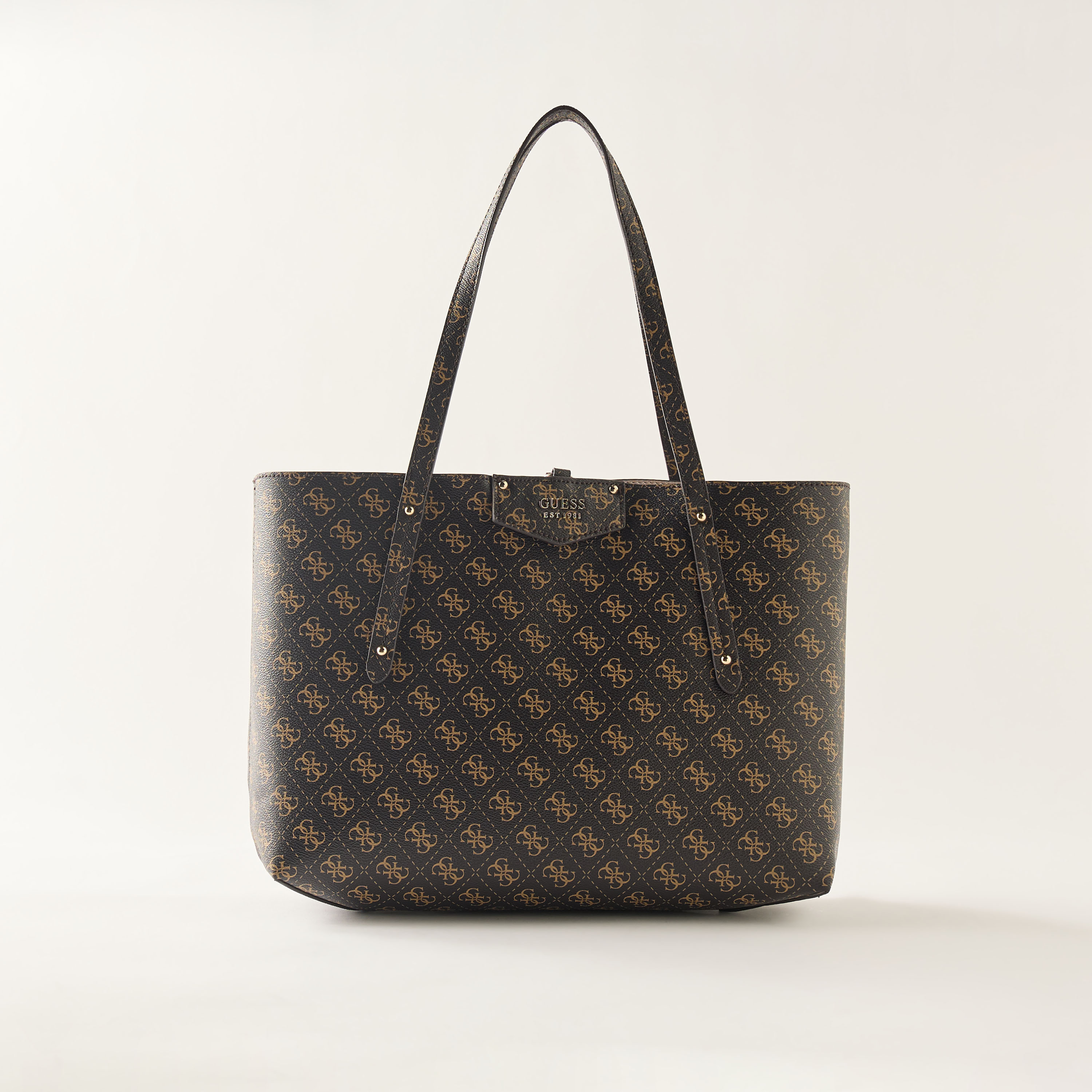 Guess Eco Brenton Tote Bag with Shoulder Bag and Wallet-women-bagsandwallets-handbags-image-4