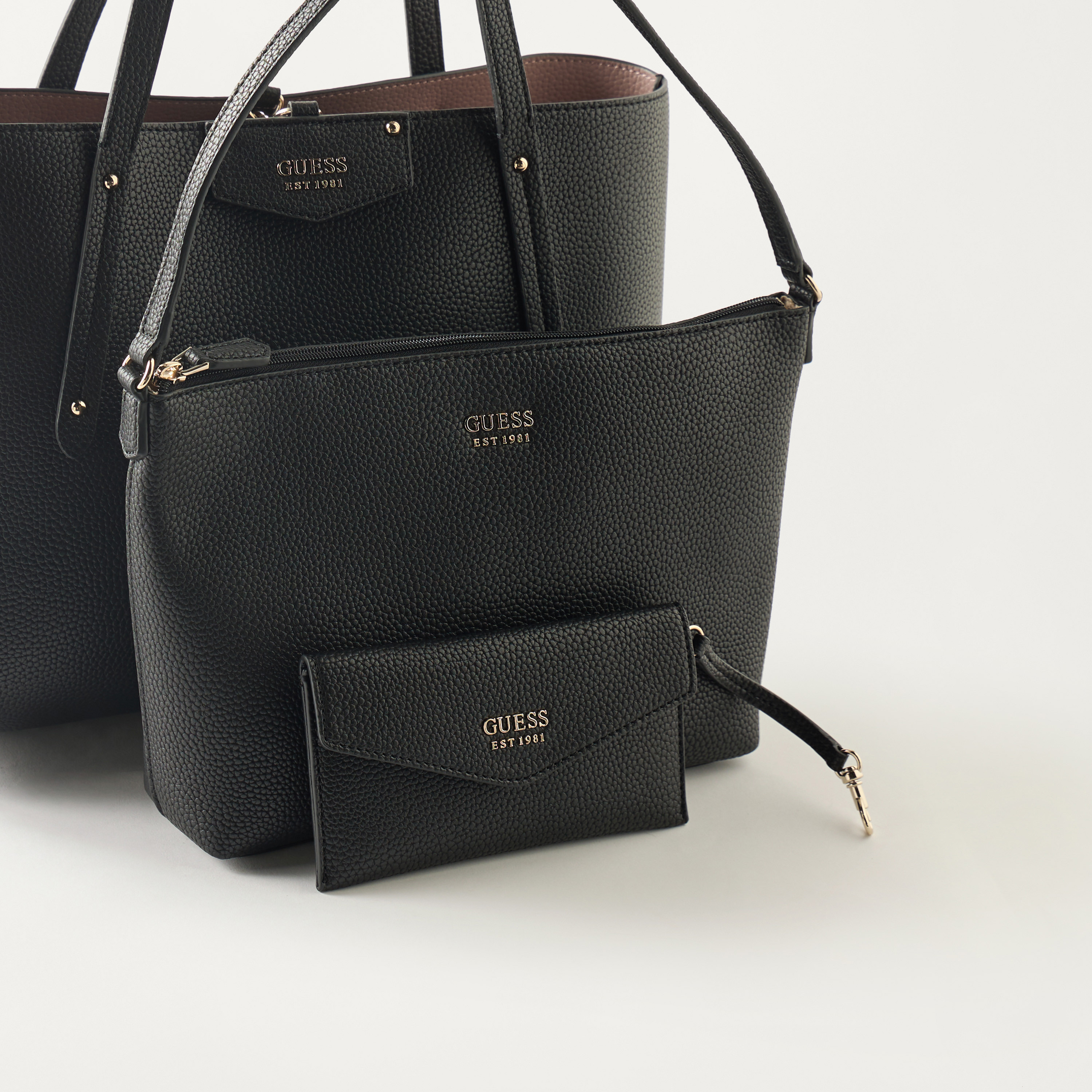Guess Eco Brenton Tote Bag with Shoulder Bag and Wallet-women-bagsandwallets-handbags-image-3