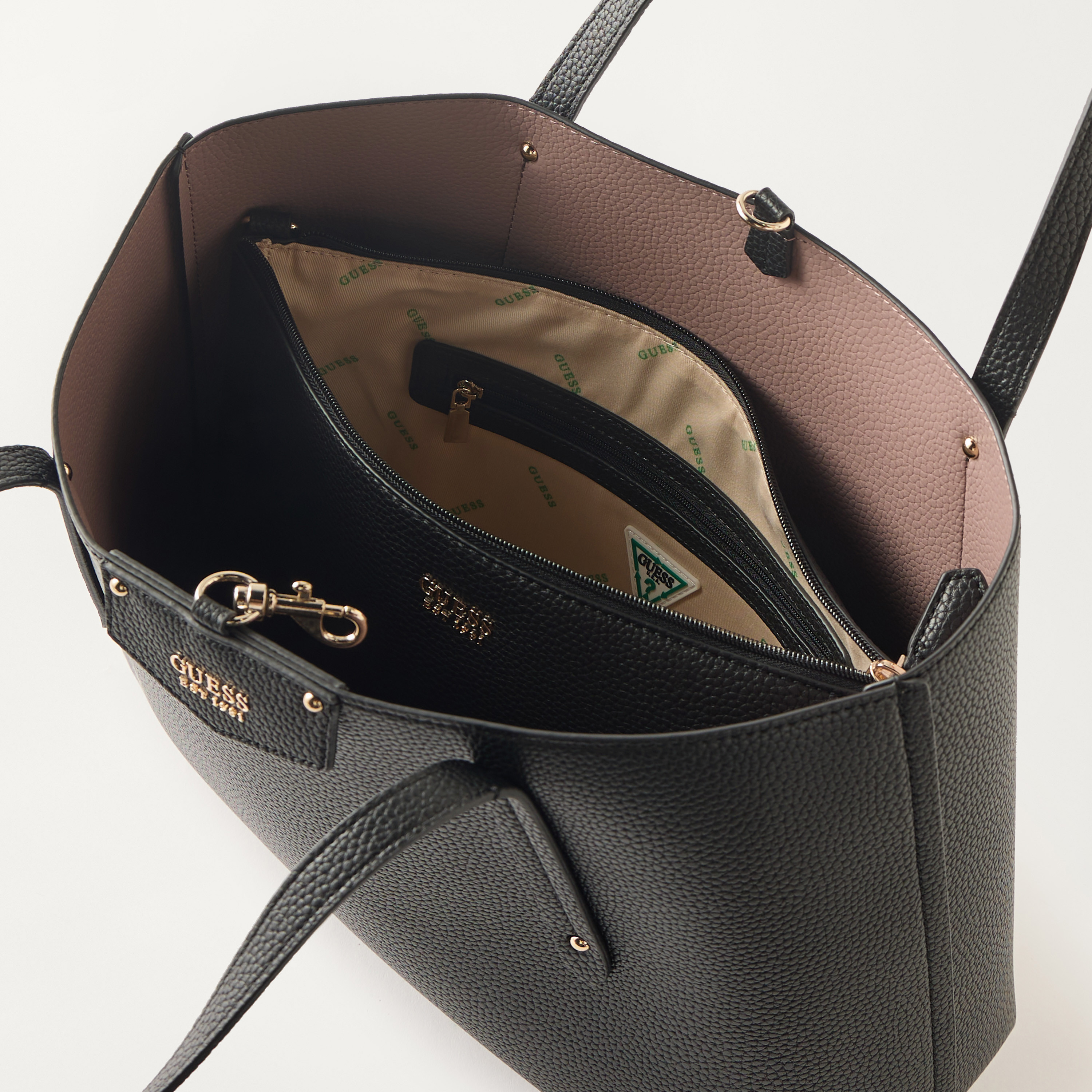 Guess Eco Brenton Tote Bag with Shoulder Bag and Wallet-women-bagsandwallets-handbags-image-8