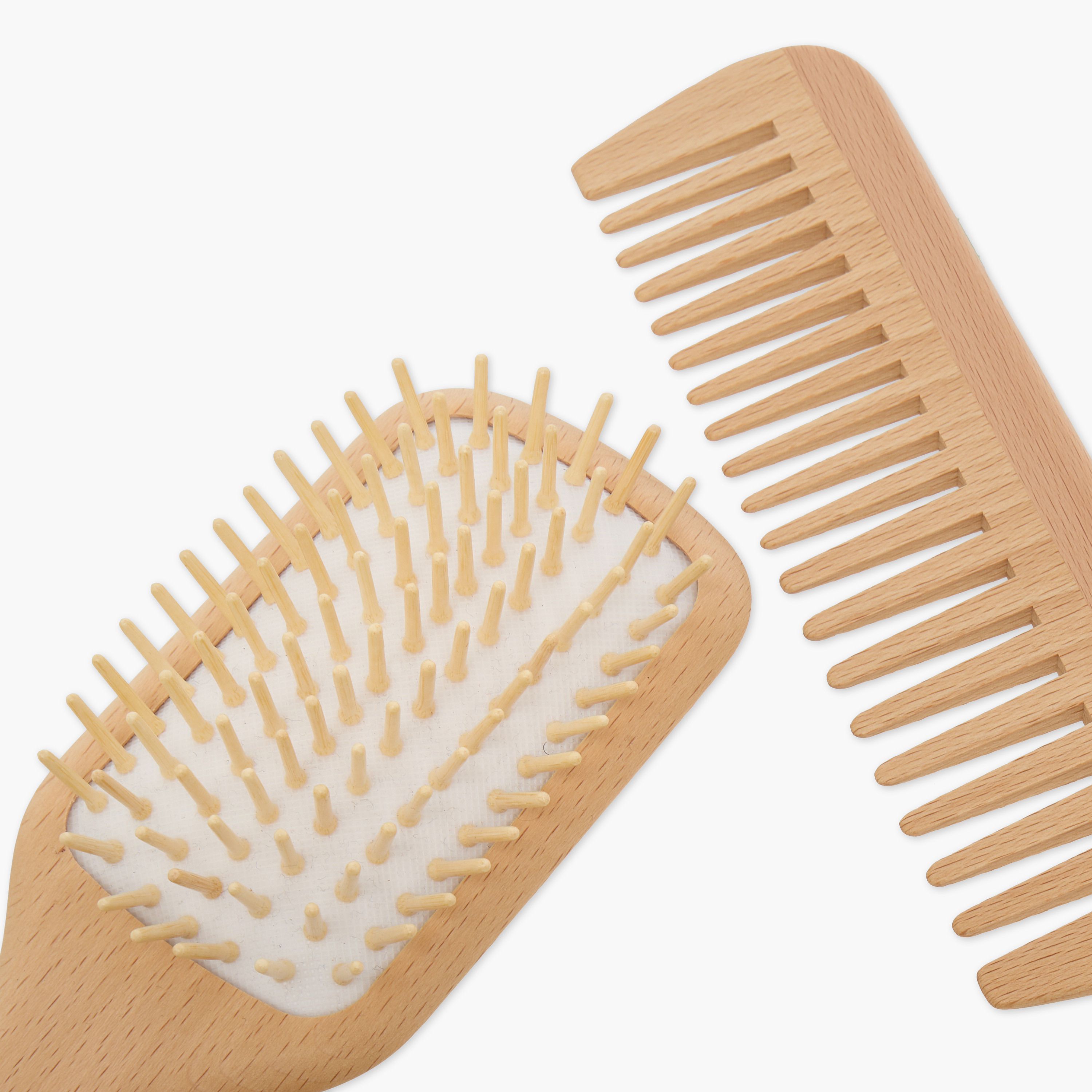 GLOO 2-Piece Detangling Bamboo Paddle Hairbrush and Comb Set-beautyandpersonalcare-hair-stylingtools-hairbrushesandcombs-image-6