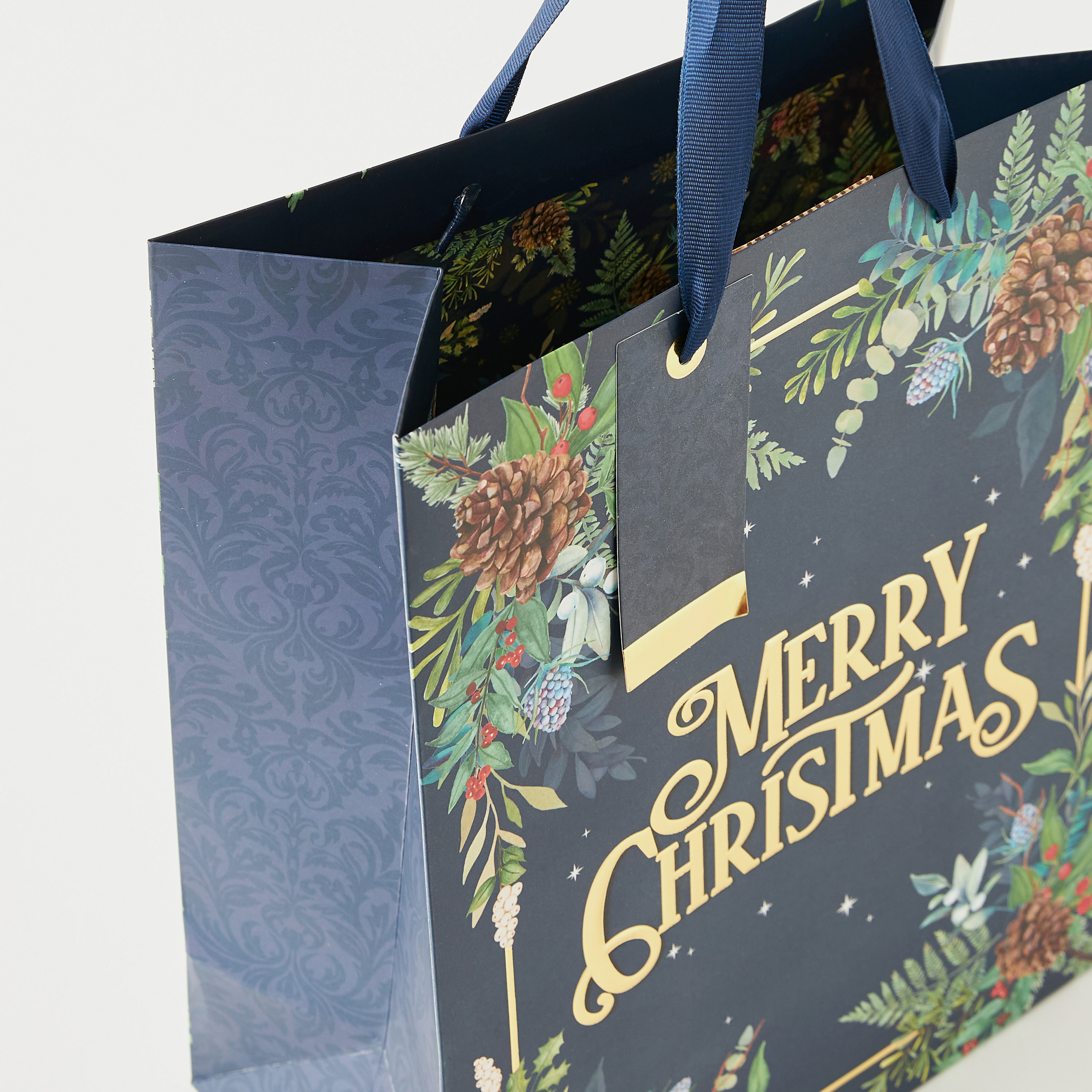 شنطة هدايا ورقية بطبعات من يورو راب - متوسط الحجم-household-giftingaccessories-giftings-image-3