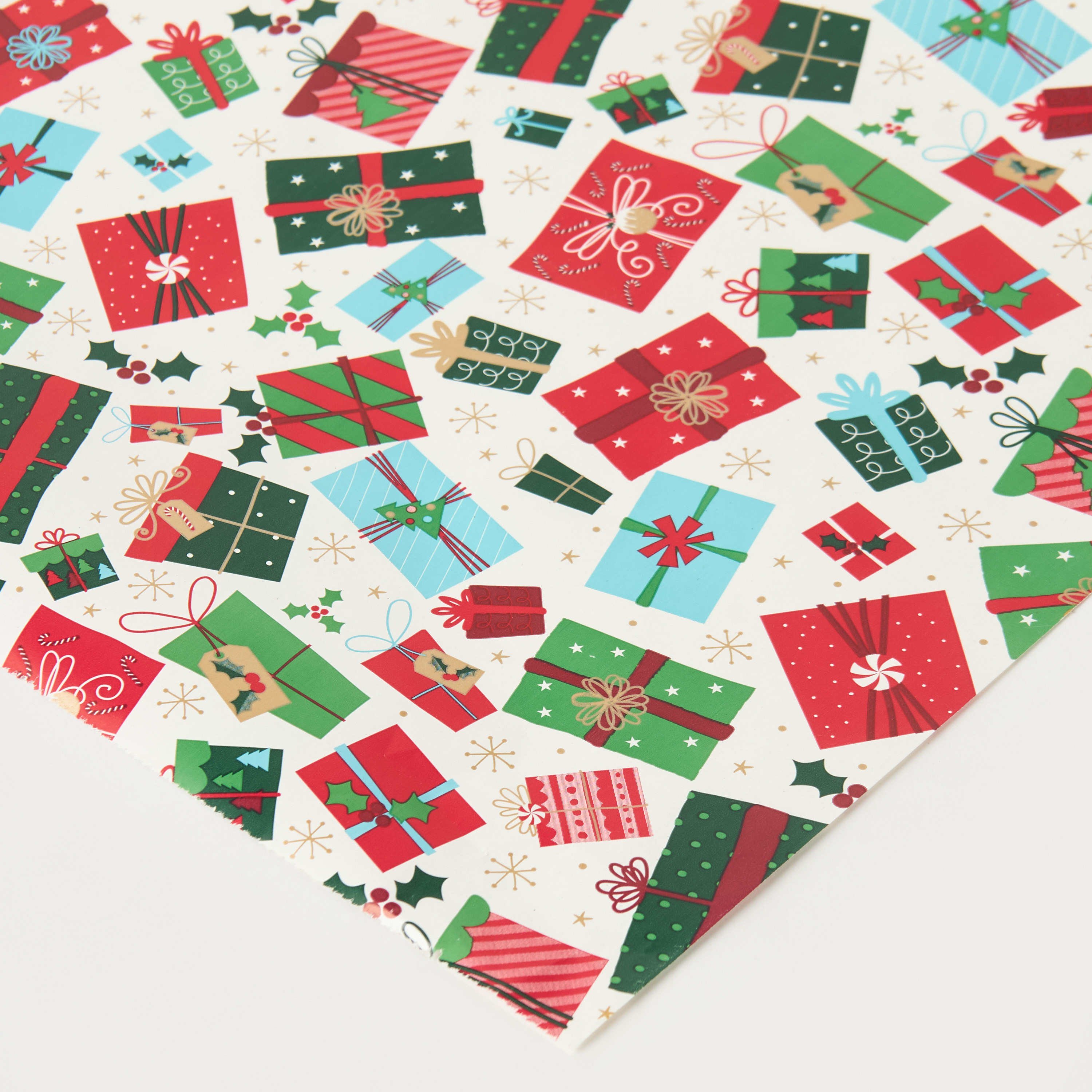 Eurowrap Xmas Print Gift Wrap - 7 meters-household-giftingaccessories-giftings-image-3