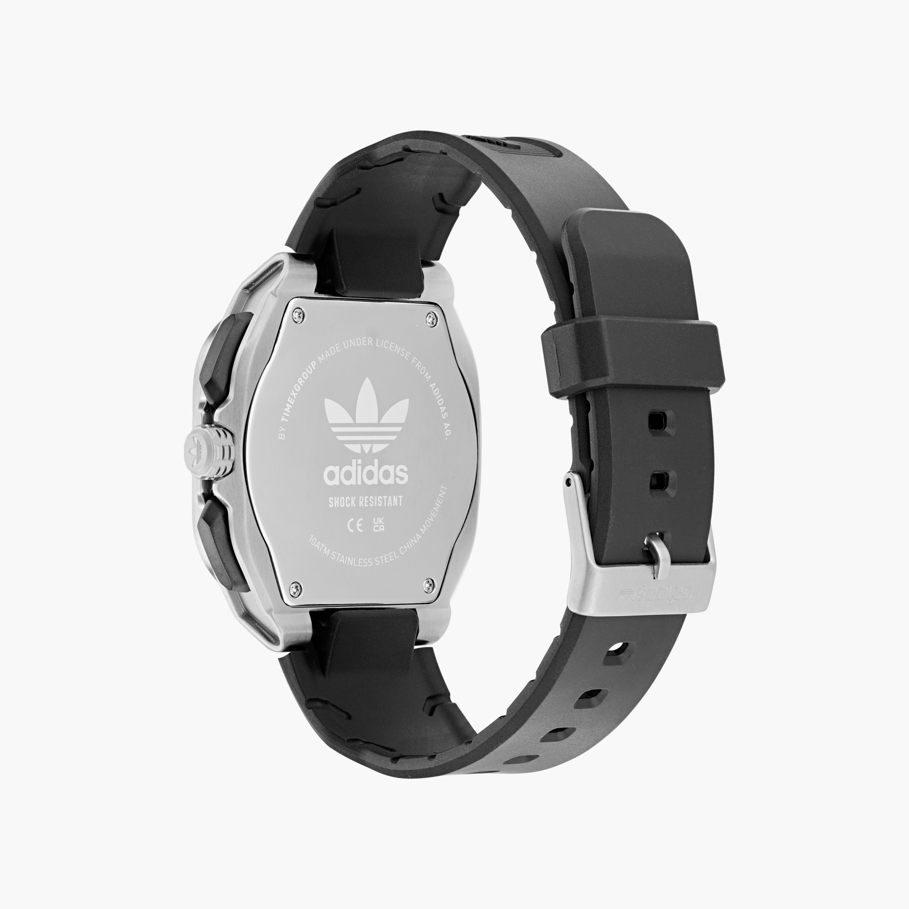 Buy Men s Adidas Men s 45 MM Black Chronograph Resin Watch AOFH24017 Online Centrepoint UAE