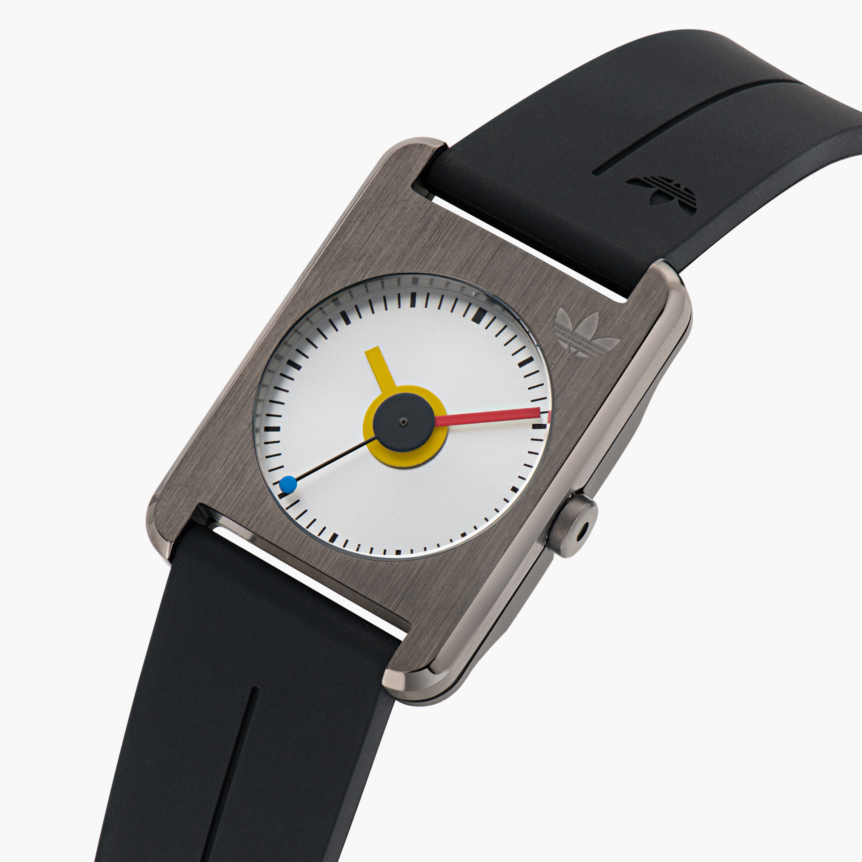 ساعة أنالوج ذات سيليكون بلون أسود من أديداس | AOST24082-men-watchesandjewellery-watches-image-2