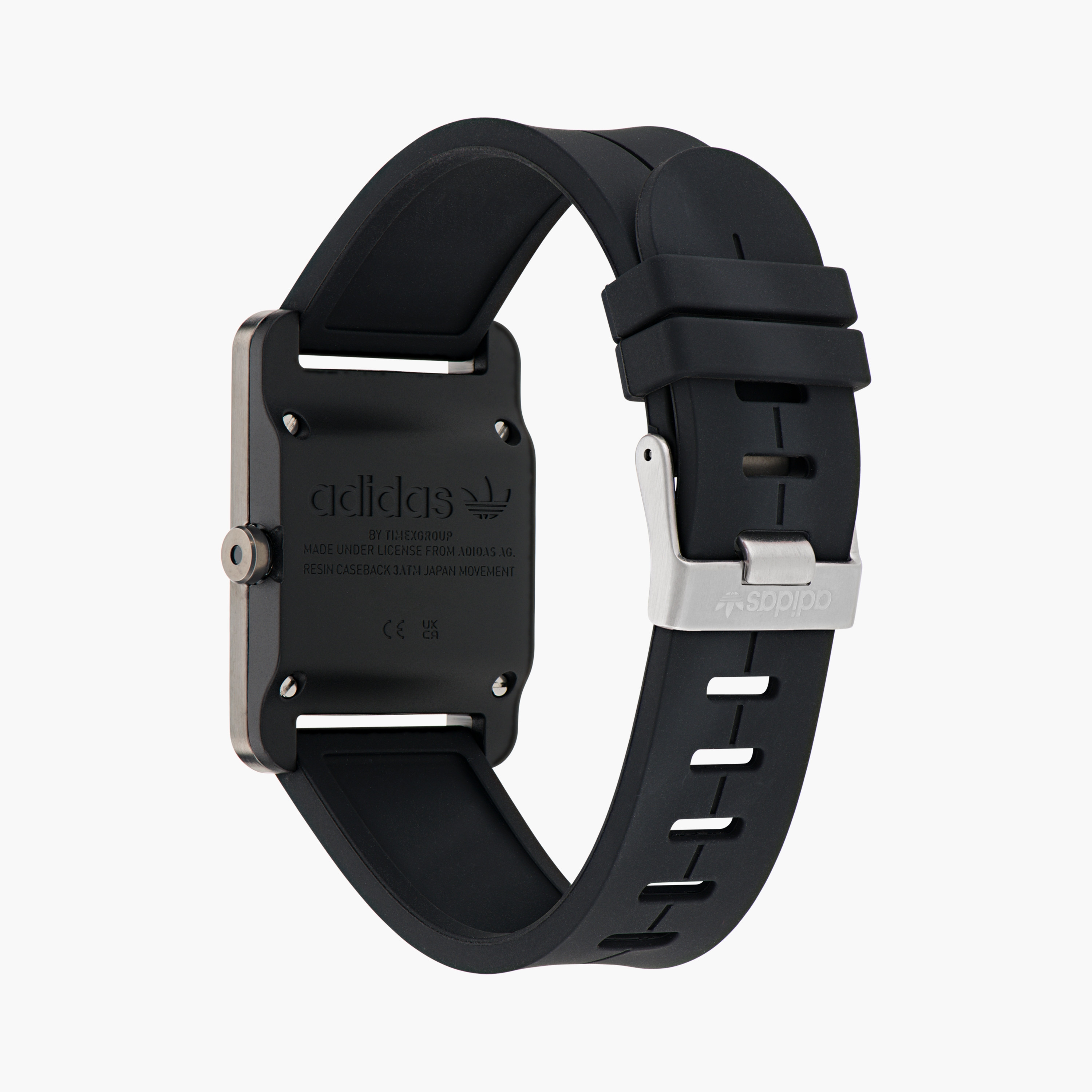 ساعة أنالوج ذات سيليكون بلون أسود من أديداس | AOST24082-men-watchesandjewellery-watches-image-3