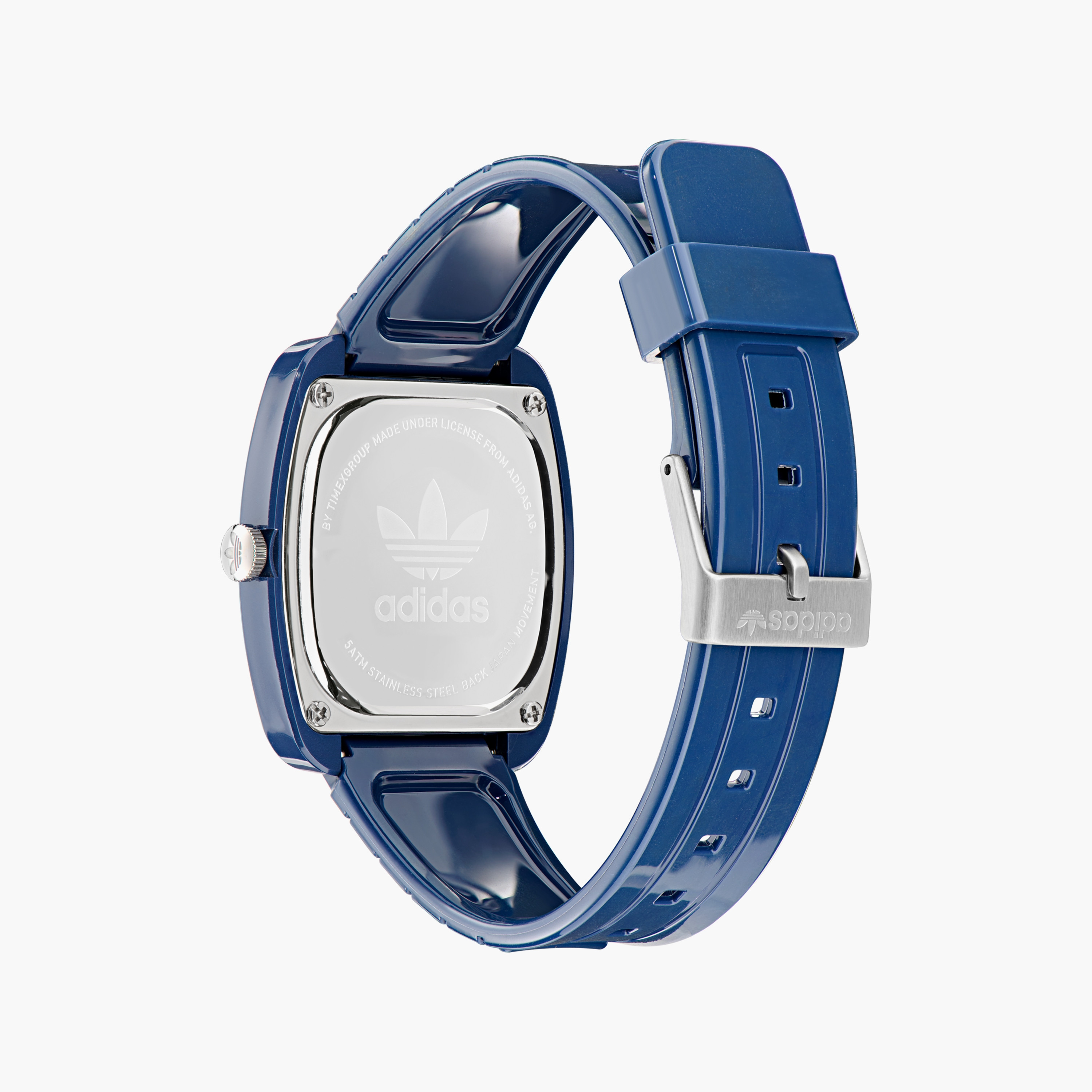ساعة أديداس مصنوعة من بولي يوريثان بأساس حيوي ذات أنالوج بلون ازرق | AOSY24029-men-watchesandjewellery-watches-image-3