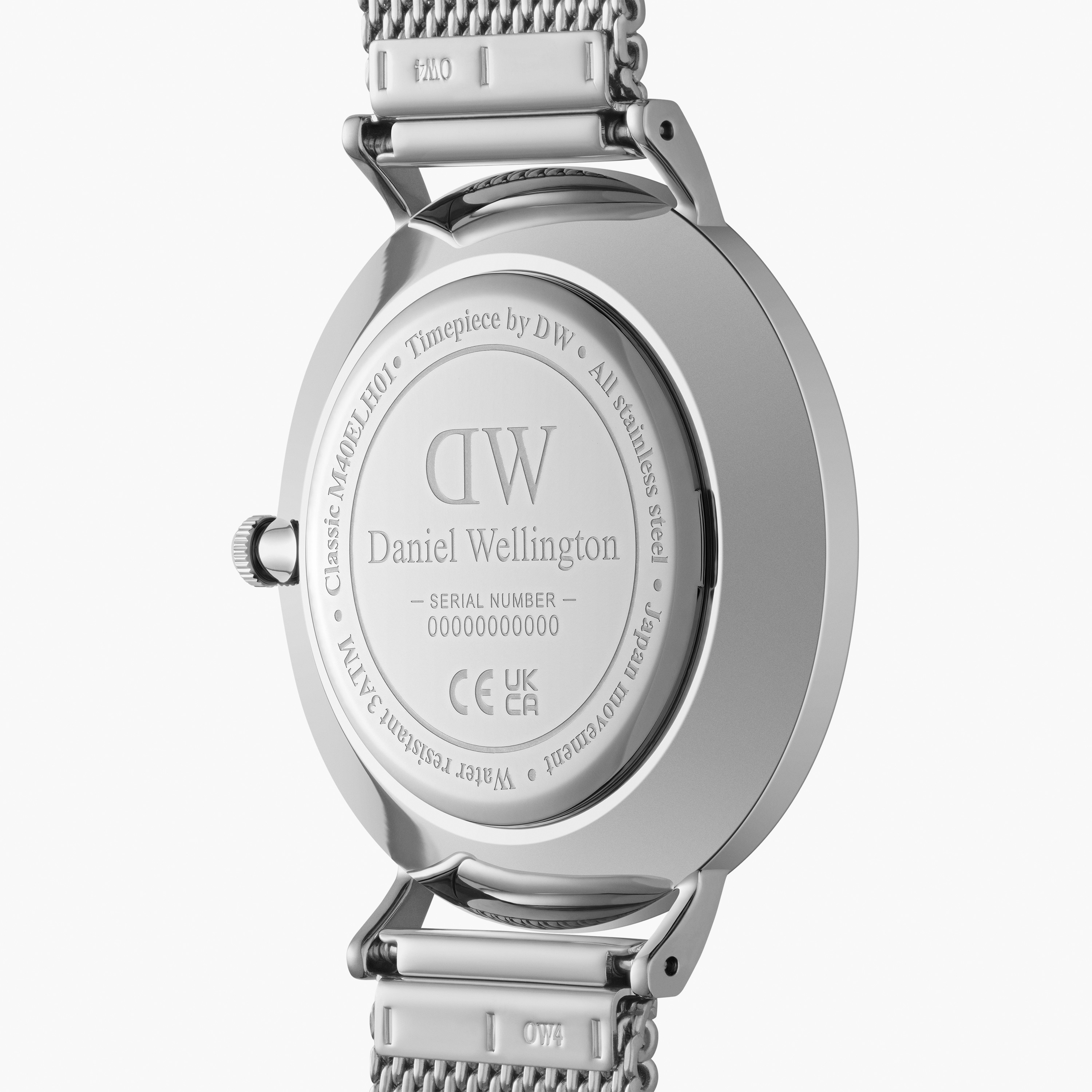 ساعة انالوج من دانييل ويلينغتون للرجال مع 40 مم بلون فضي من ستانلس ستيل | DW00100710-men-watchesandjewellery-watches-image-3