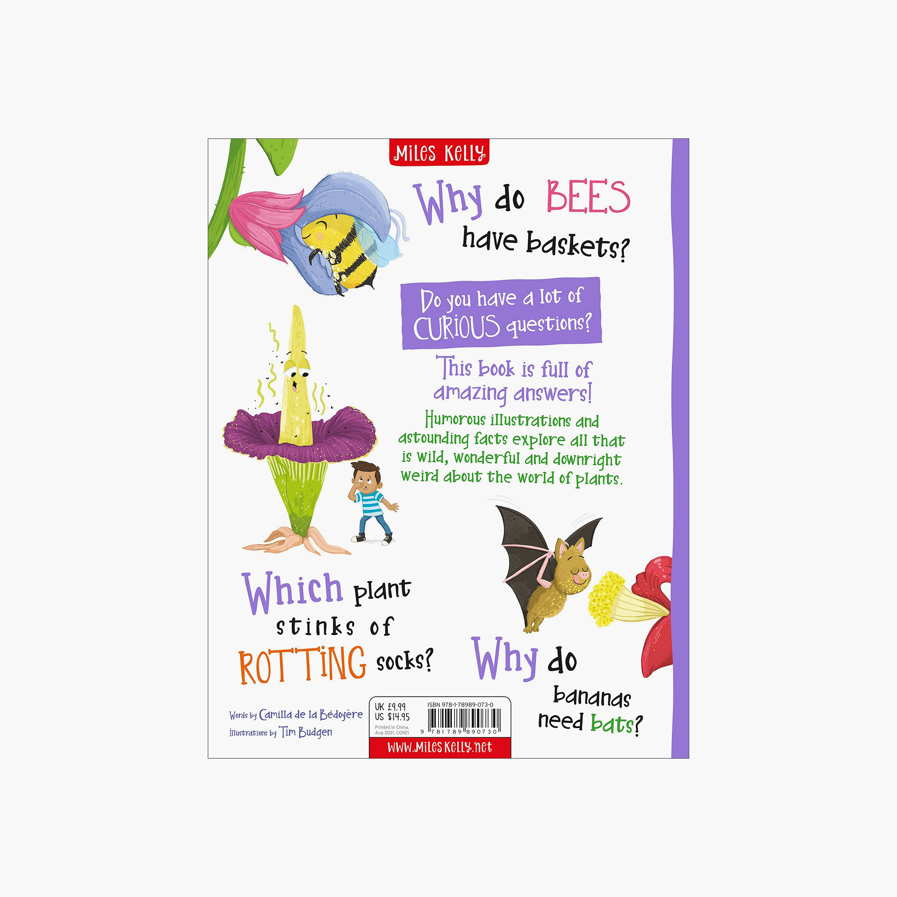 Curious Questions & Answers Plants - Camilla De La Bedoyere-books-english-childrenbooks-image-2