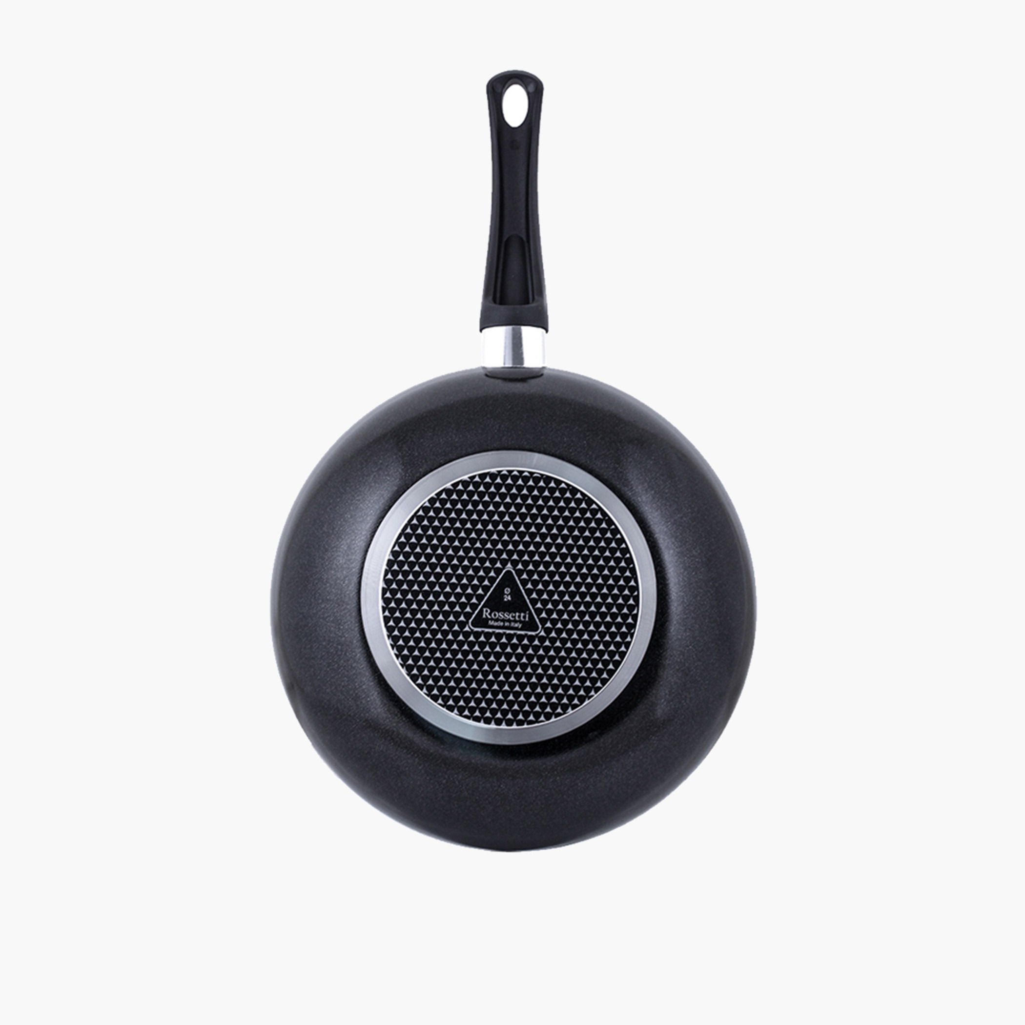 Rossetti Milano Aluminium Stir Fry Wok - 24 cm-household-kitchen-cookware-potsandpans-image-3
