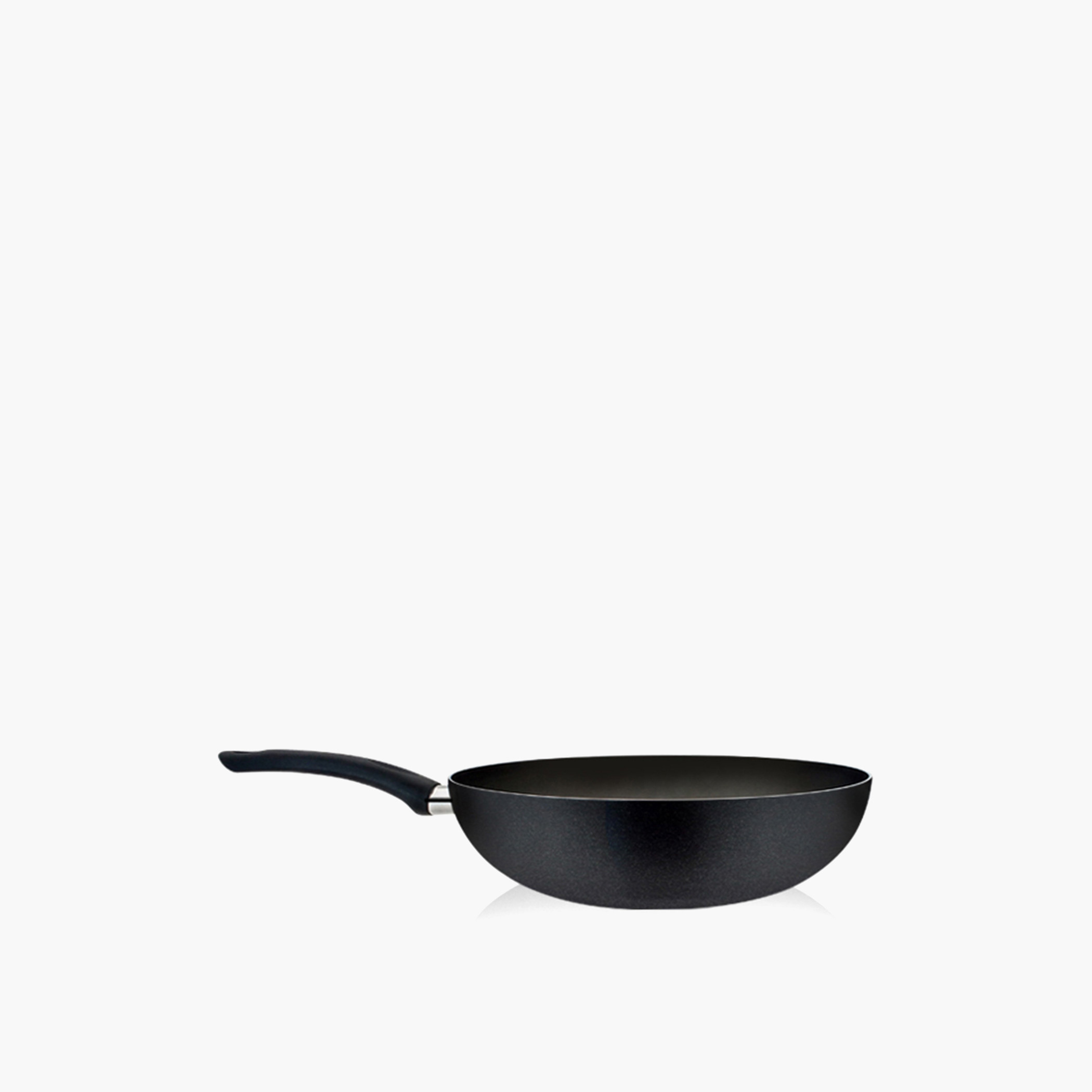 مقلاة ووك ألومنيوم بمقبض ميلانو من روسيتي - 28 سم-household-kitchen-cookware-potsandpans-image-1