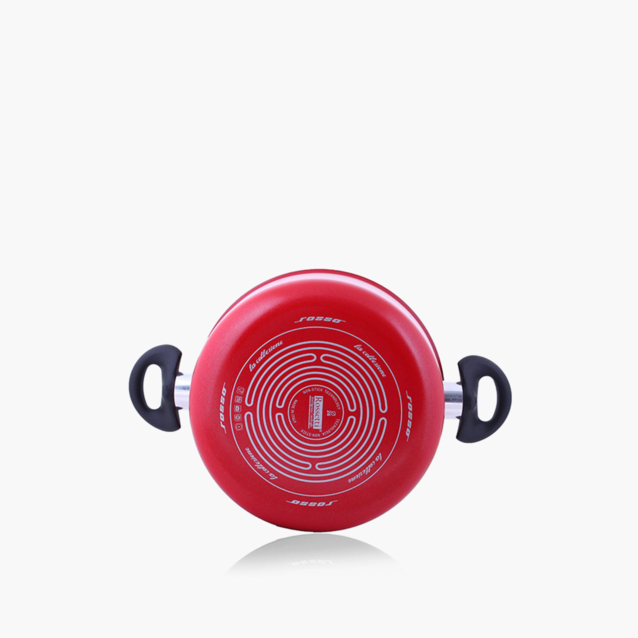 كسرولة ألومنيوم بغطاء زجاجي من روسيتي - 26 سم-household-kitchen-cookware-potsandpans-image-4