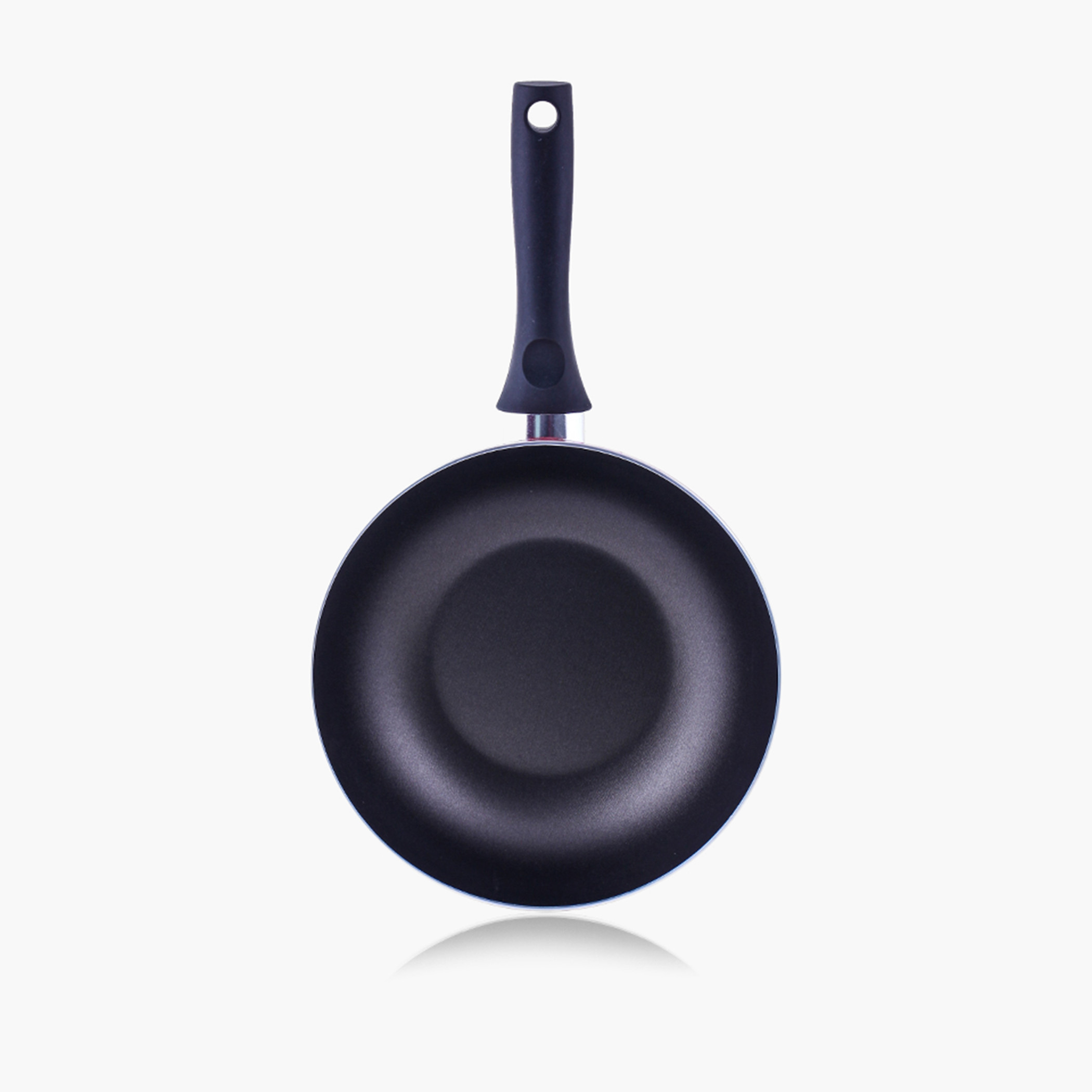 Rossetti Rosso Aluminium Wok - 24 cm-household-kitchen-cookware-potsandpans-image-1