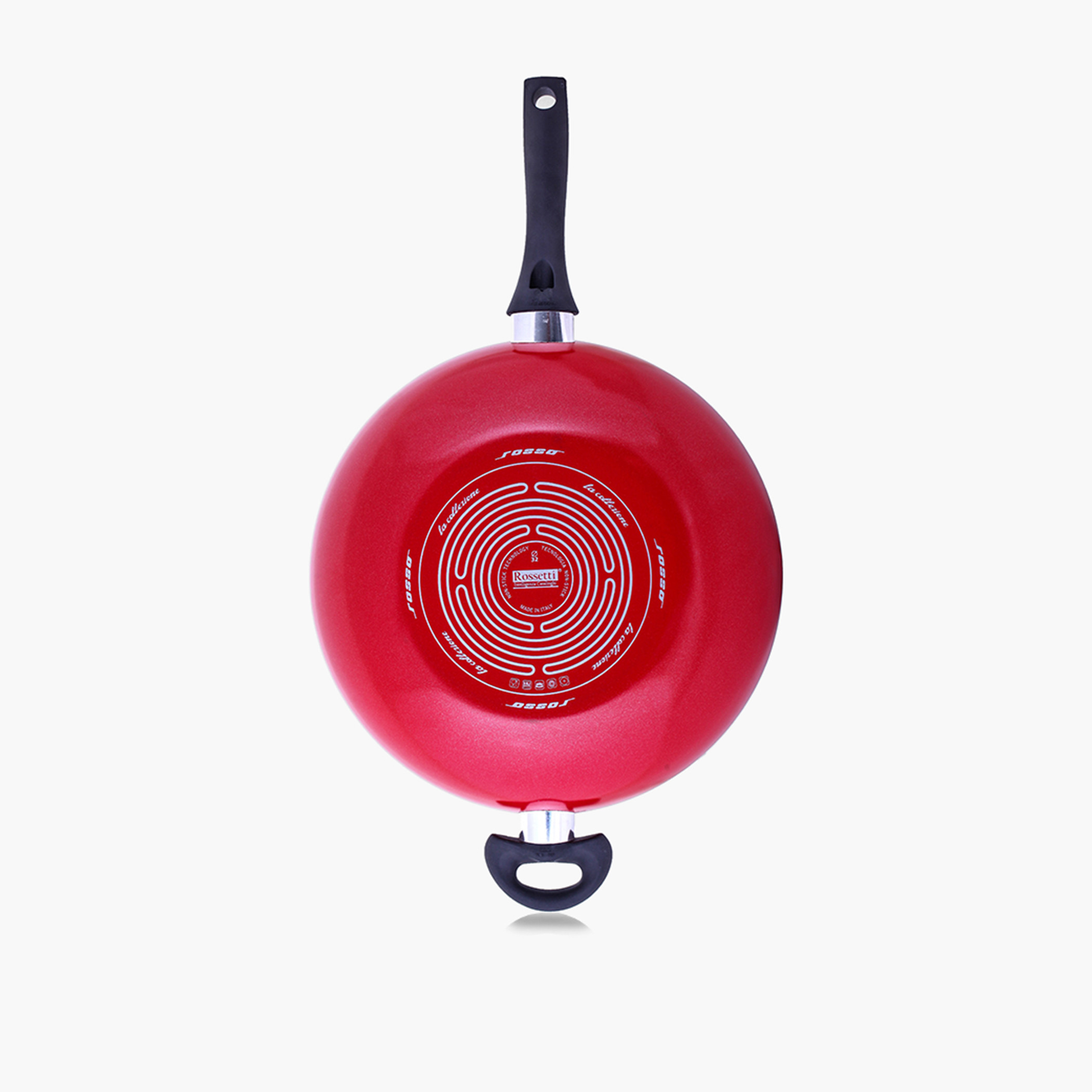 مقلاة ووك ألومنيوم بمقبض روسو من روسيتي - 32 سم-household-kitchen-cookware-potsandpans-image-3