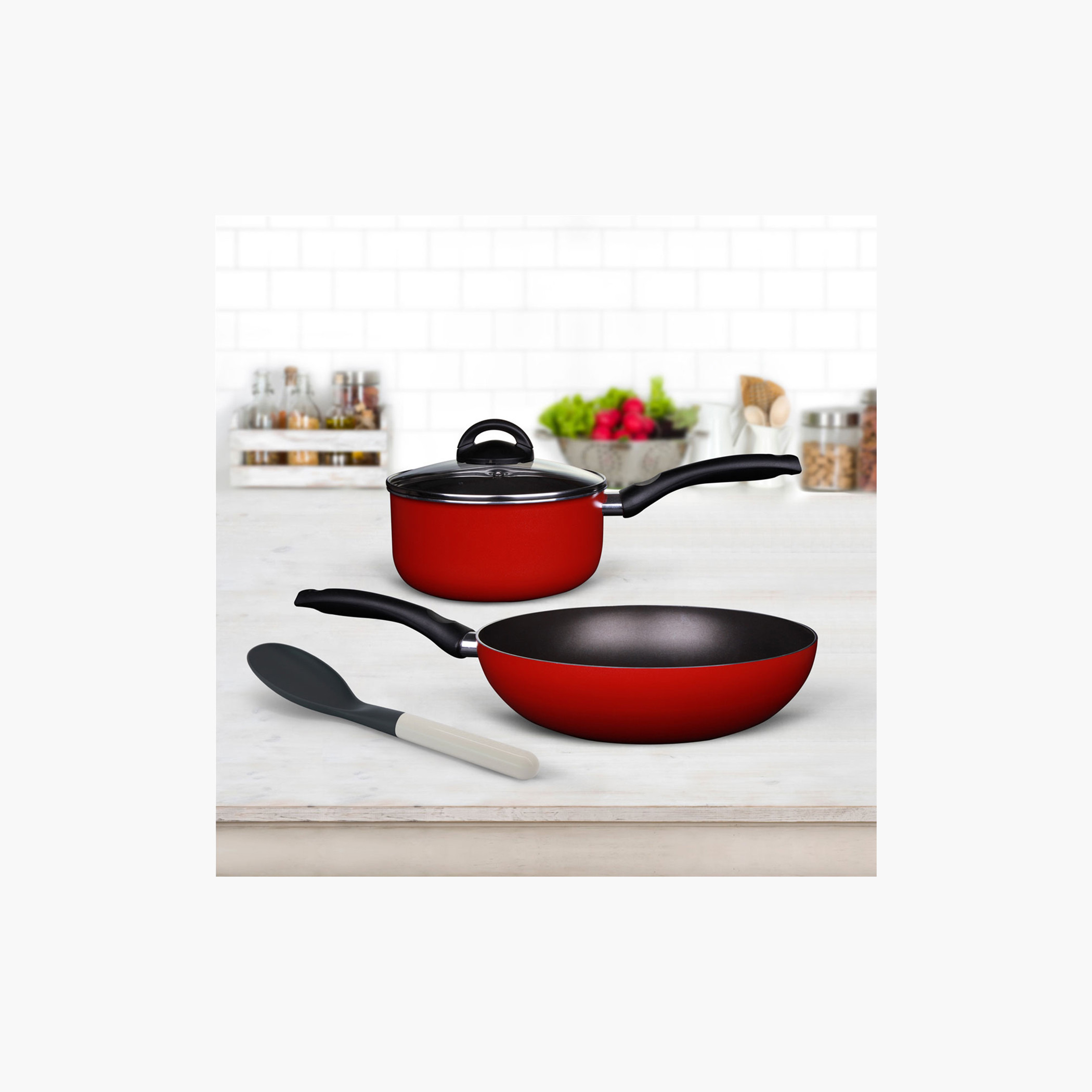 طقم أواني طهي ألومنيوم 4 قطع روسو من روسيتي-household-kitchen-cookware-potsandpans-image-2
