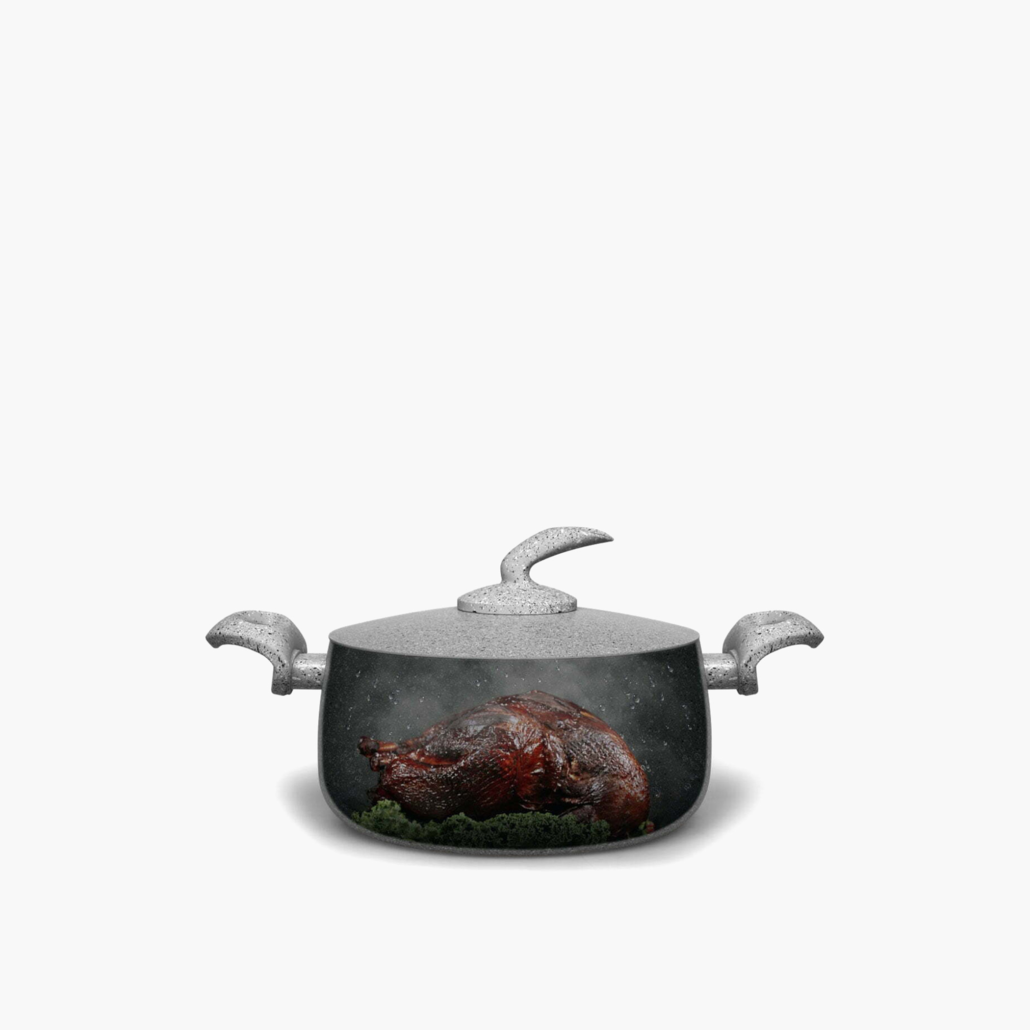 وعاء طهي بورسلان إليمينتي ناتورا من روسيتي - 24 سم-household-kitchen-cookware-potsandpans-image-1
