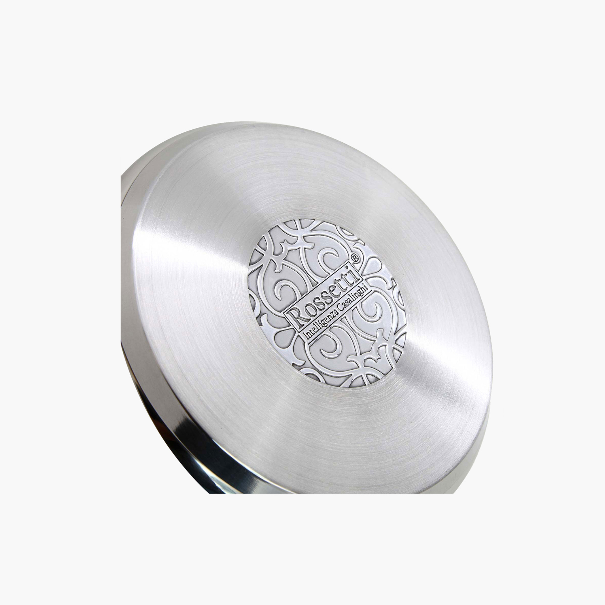 Rossetti Agostini Stainless Steel Sauce Pan with Glass Lid - 20 cms-household-kitchen-cookware-potsandpans-image-2