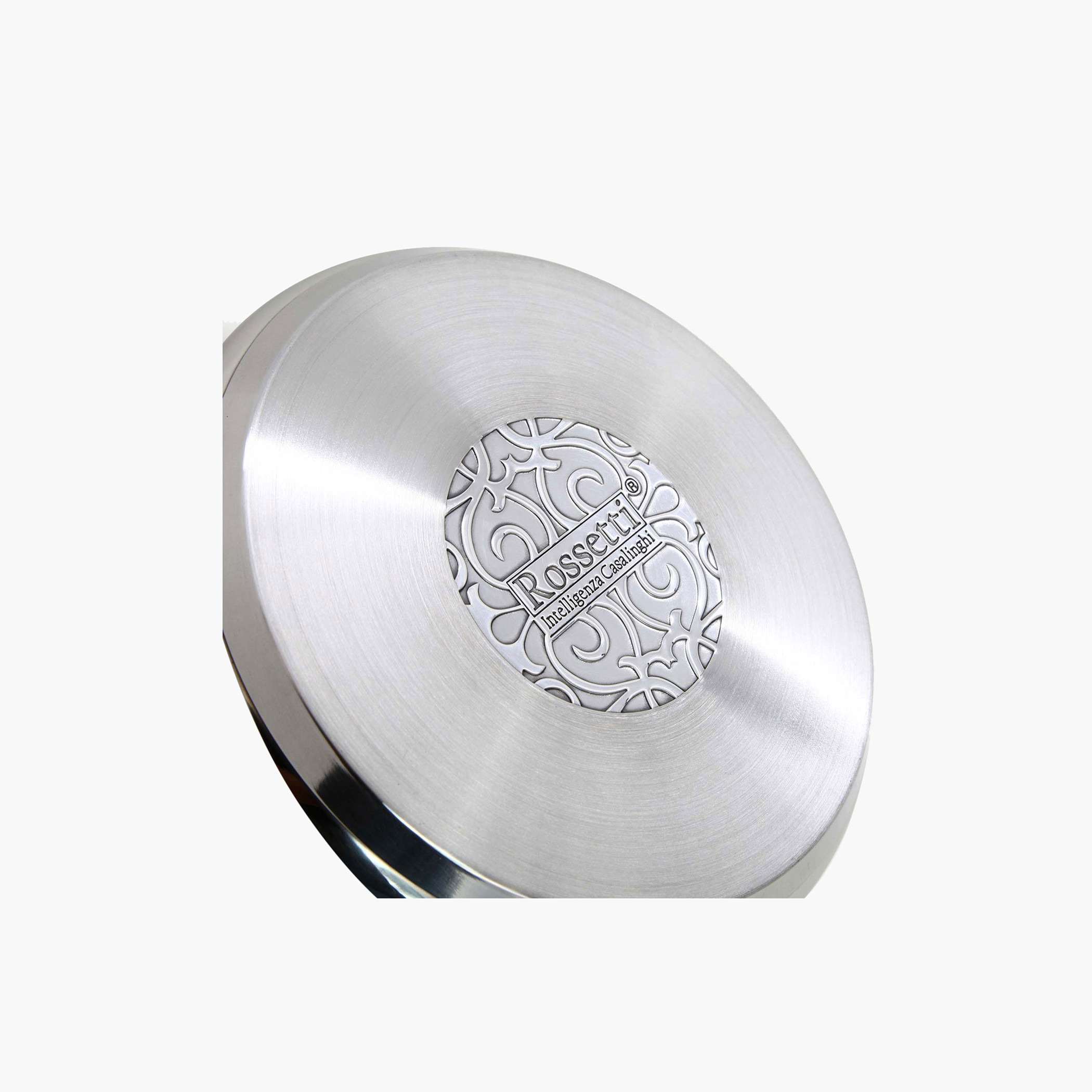 Rossetti Agostini Stainless Steel Frying pan - 28 cms-household-kitchen-cookware-cookwareandsets-image-2