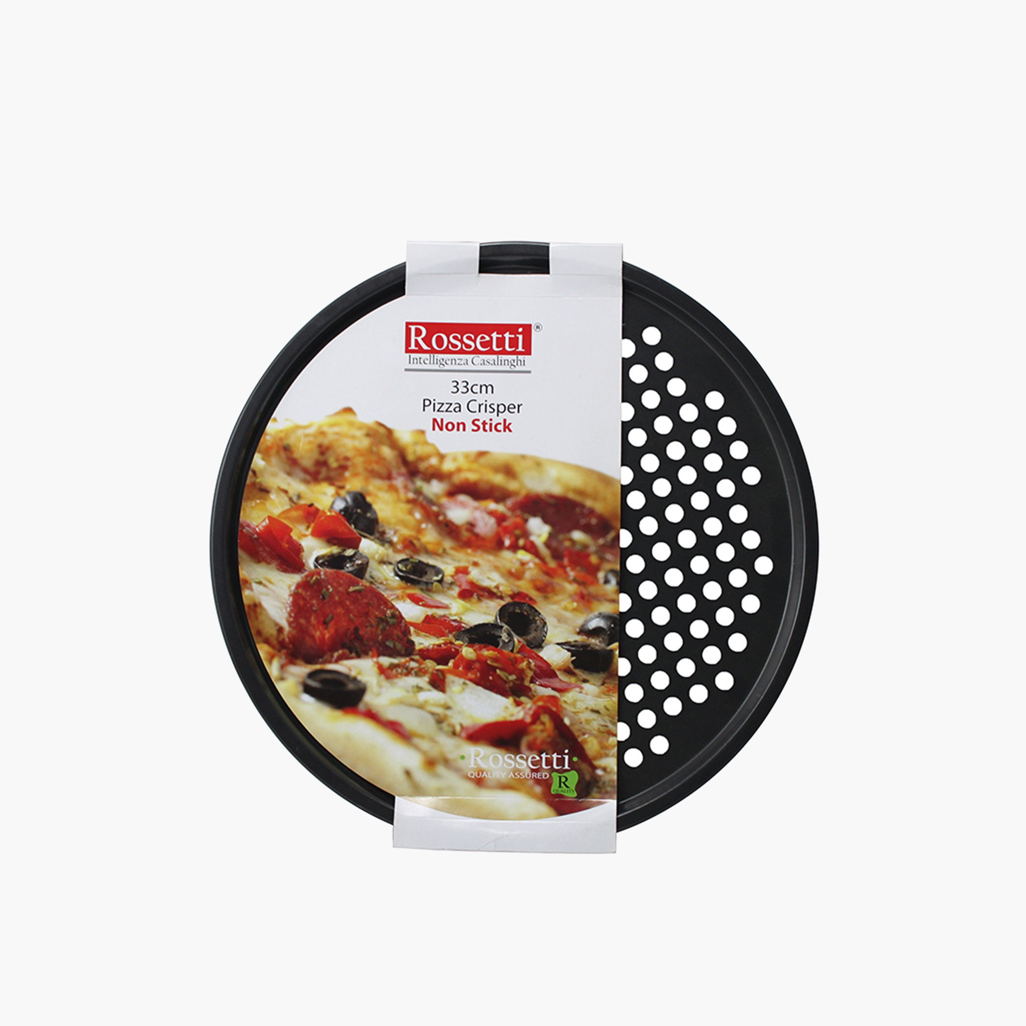صينية خبز بيتزا كريسبر من الفولاذ المقاوم للالتصاق من روسيتي - 33 سم-household-kitchen-kitchentoolsandutensils-foodpreparationtools-image-1