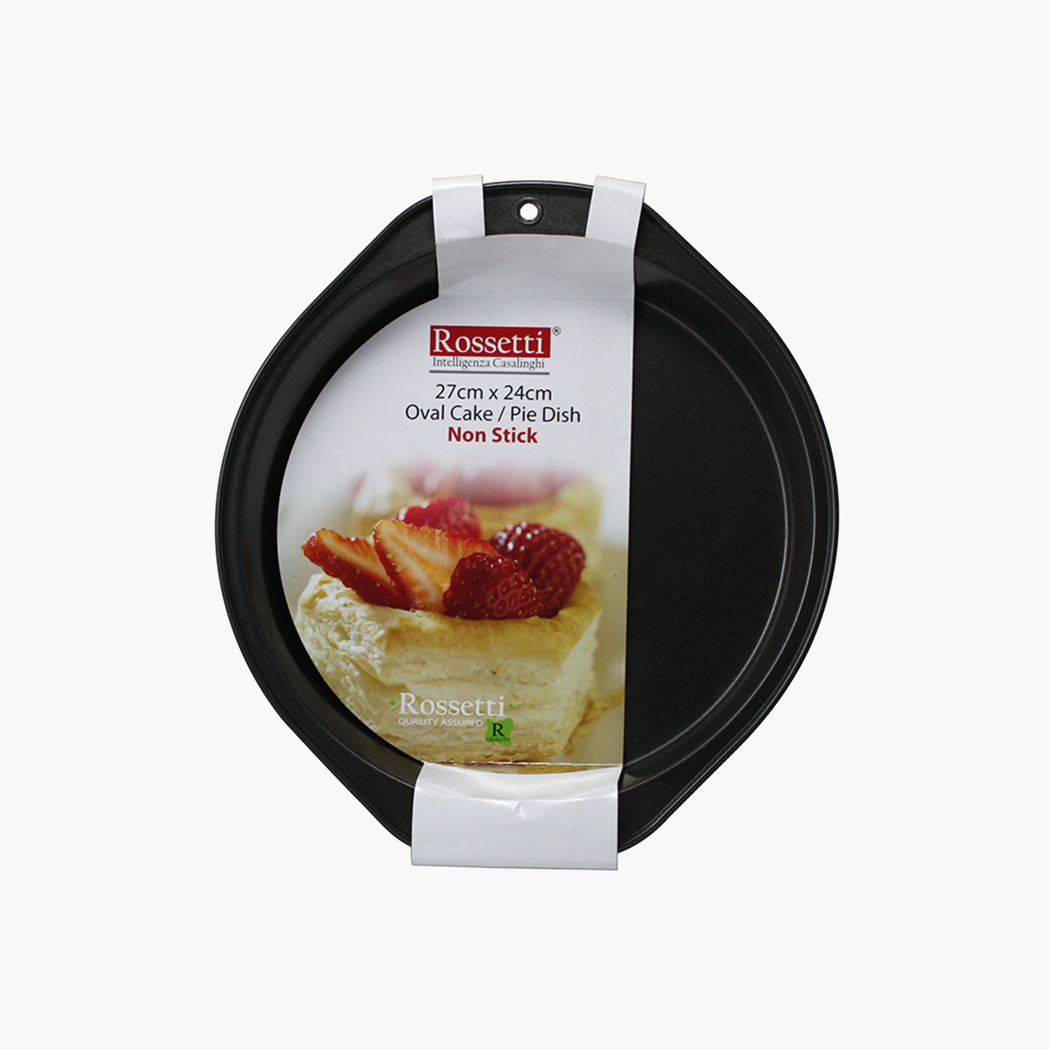 صحن كيك غير لاصق من روسيتي - 27x24 سم-household-kitchen-bakeware-bakingpansandmoulds-image-1