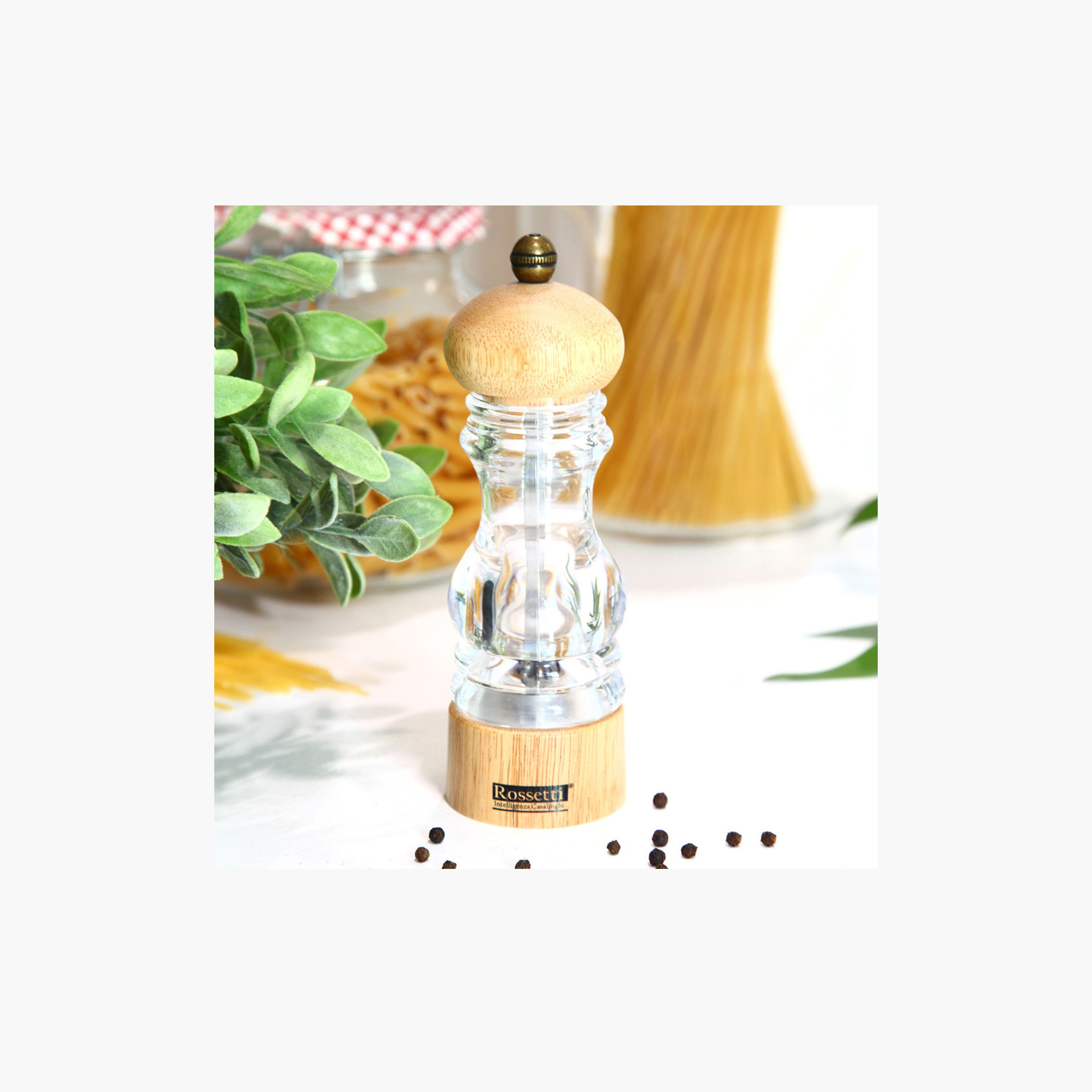 Rossetti Heritage Acrylic Pepper Grinder-household-kitchen-foodstorage-saltandpeppershakers-image-1
