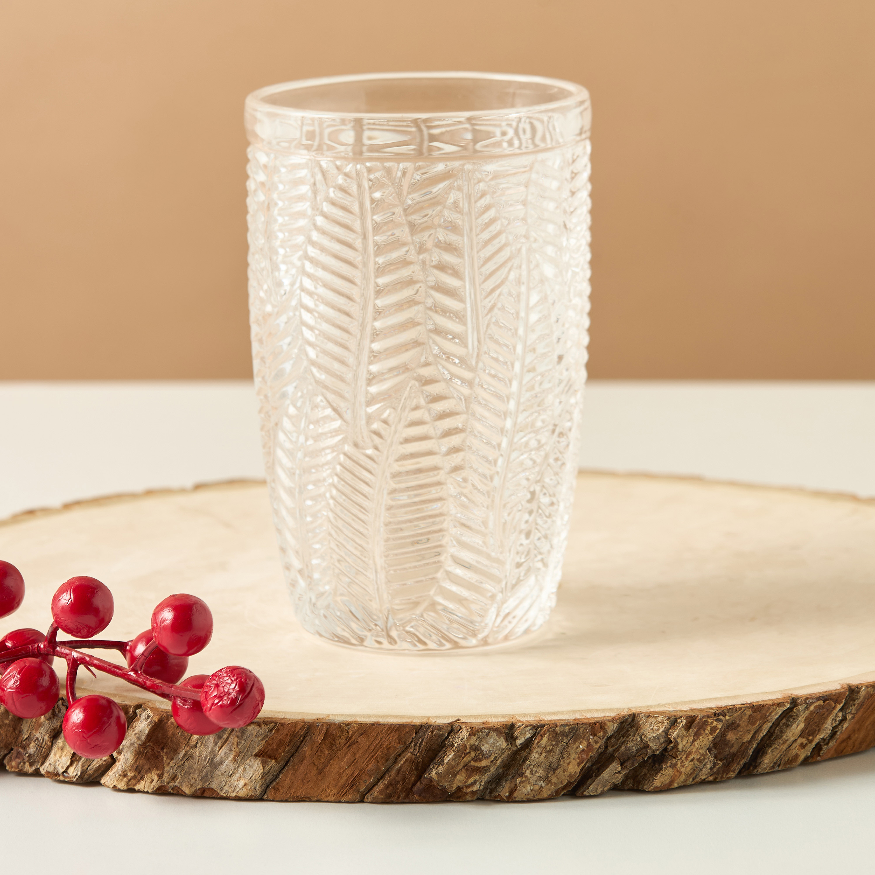Leaf Highball Glass - Set of 4-household-dining-glassware-drinkingglasses-image-2