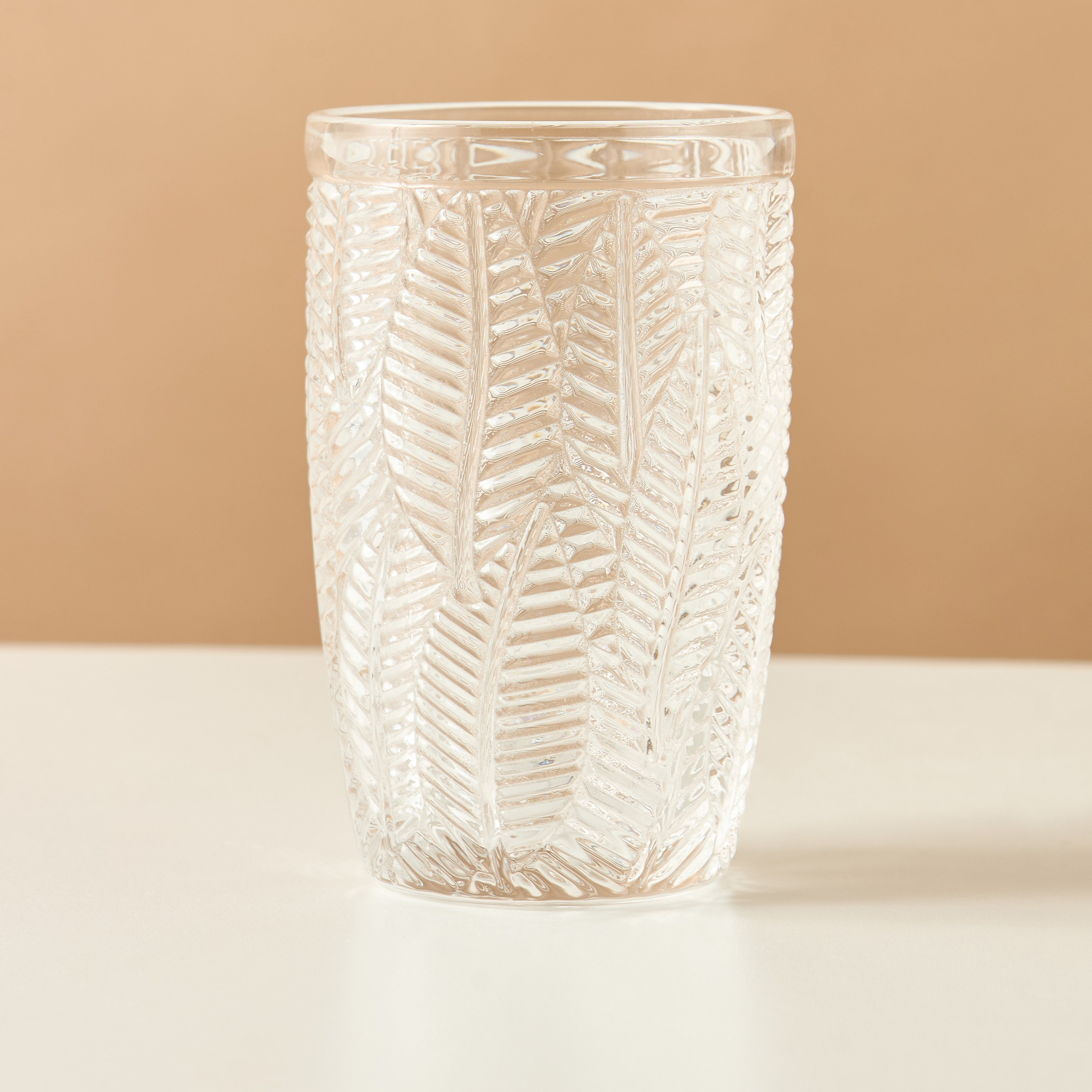 Leaf Highball Glass - Set of 4-household-dining-glassware-drinkingglasses-image-3