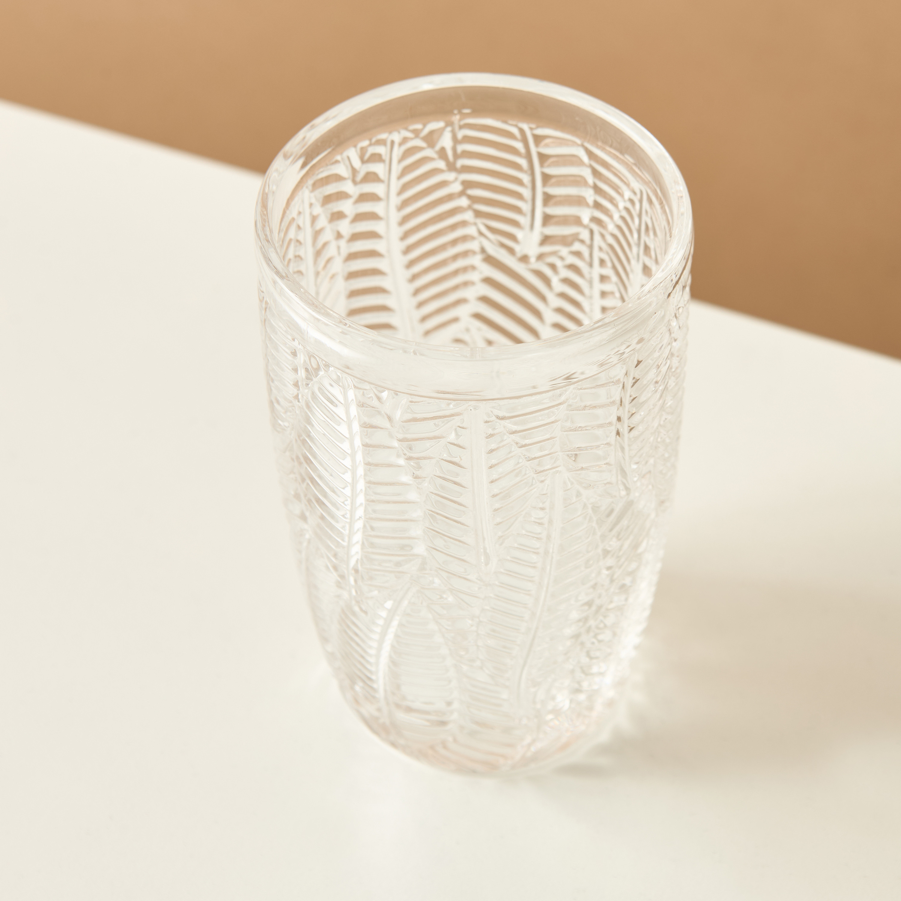 Leaf Highball Glass - Set of 4-household-dining-glassware-drinkingglasses-image-5