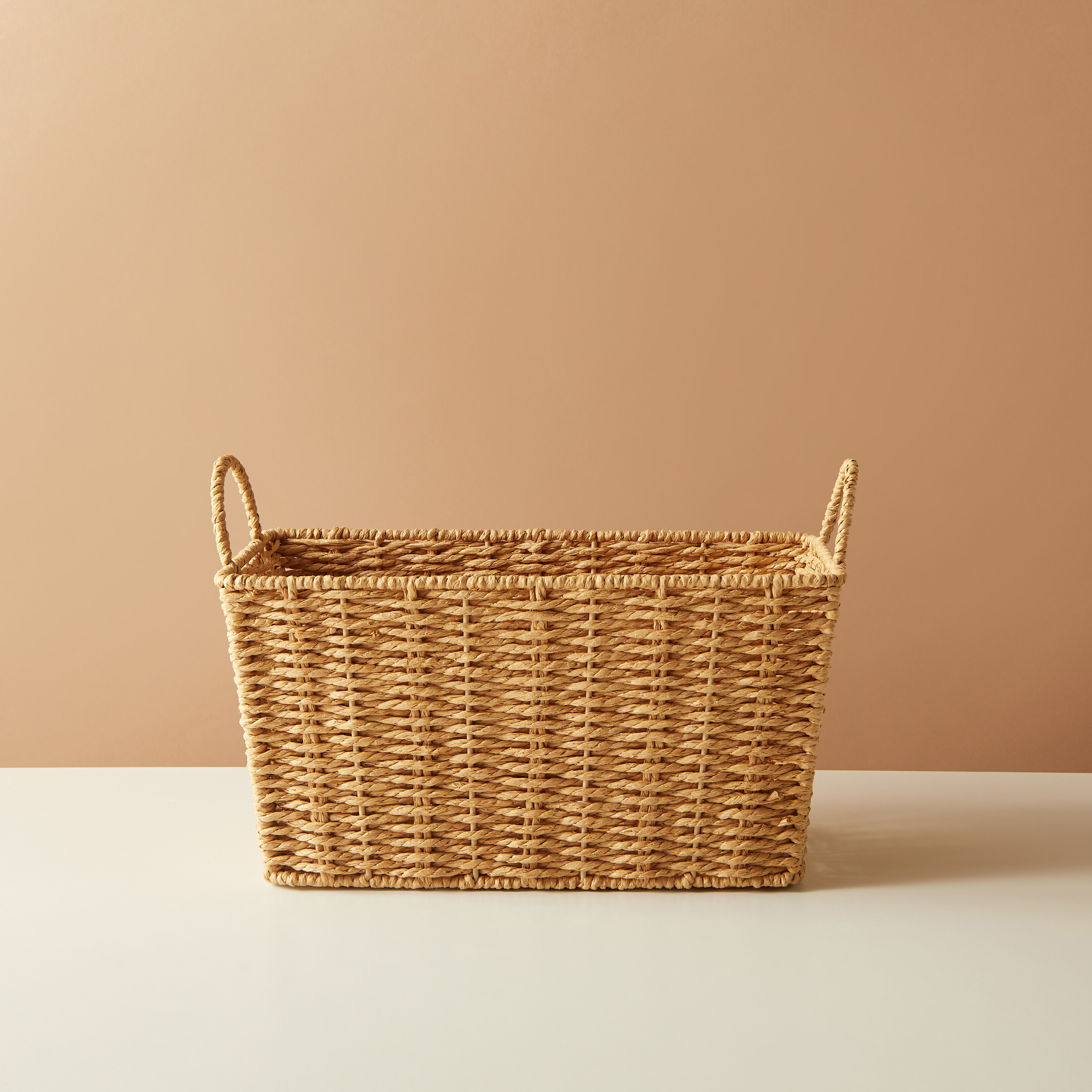 طقم سلّة ديكور 3 قطع بارزة الملمس بتصميم منسوج-household-storage-storagesolutions-storageboxesandbaskets-image-4