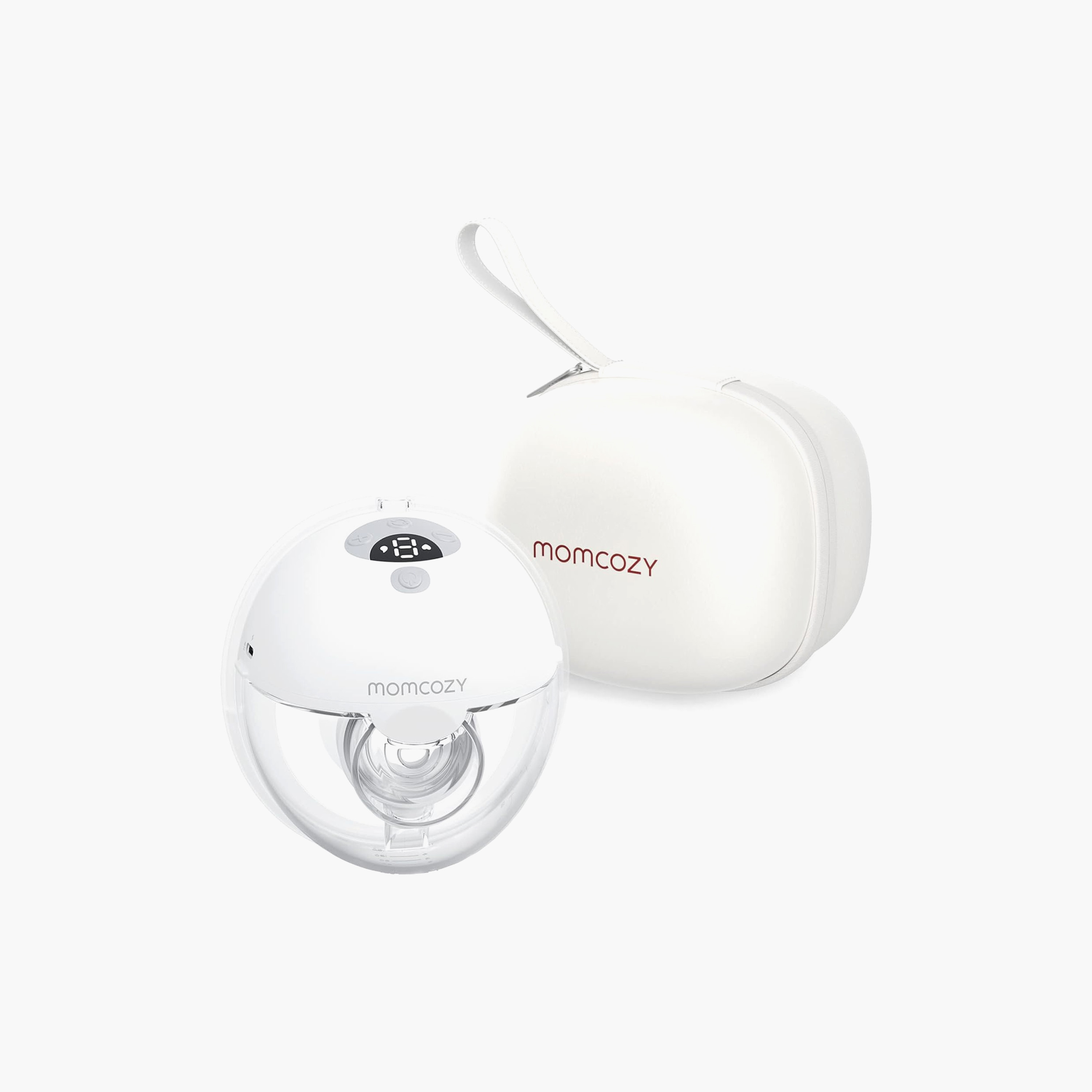 Momcozy M5 Wearable Electric Breast Pump with Double-Sealed Flange, Grey-baby-feeding-breastfeedingandcare-image-1