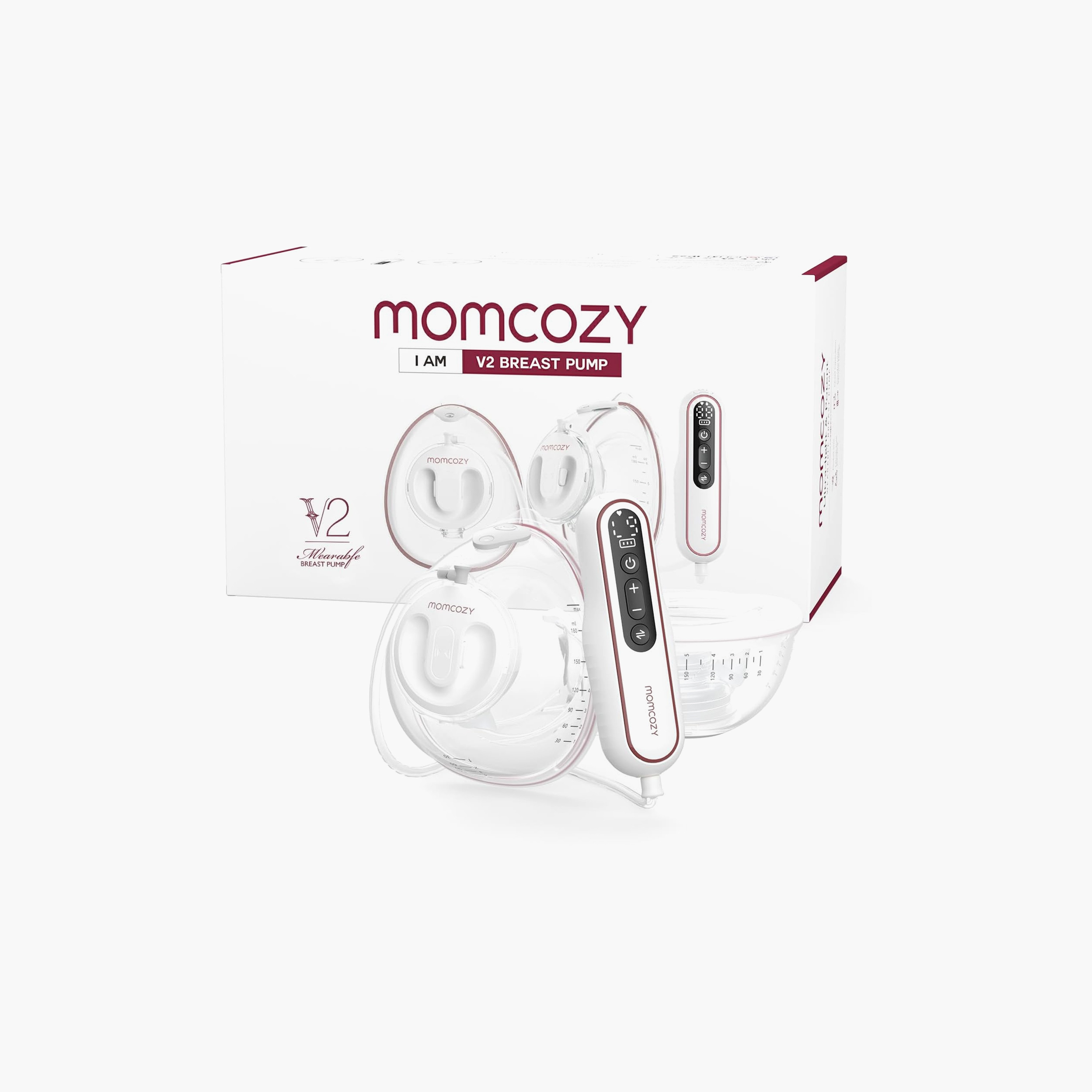 Momcozy V2 Ultra-Light Double Wearable Electric Breast Pump-baby-feeding-breastfeedingandcare-image-1