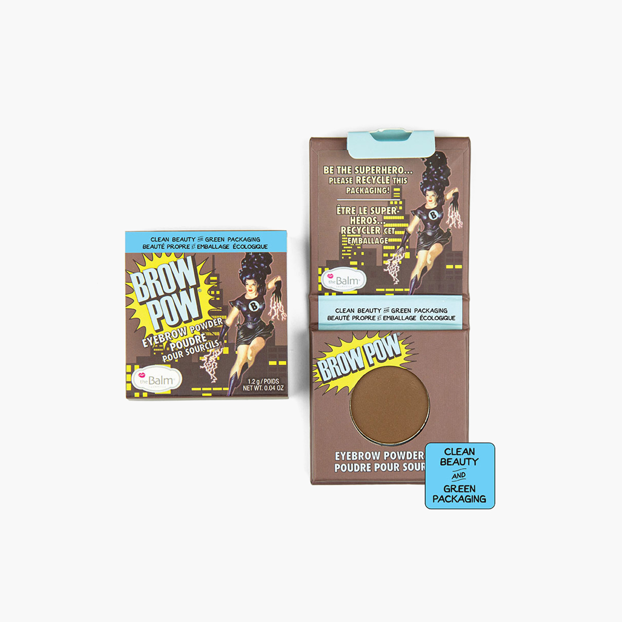 The Balm Clean and Green Brow Powder - 1.2 gms-beautyandpersonalcare-makeup-eyes-eyebrows-image-3