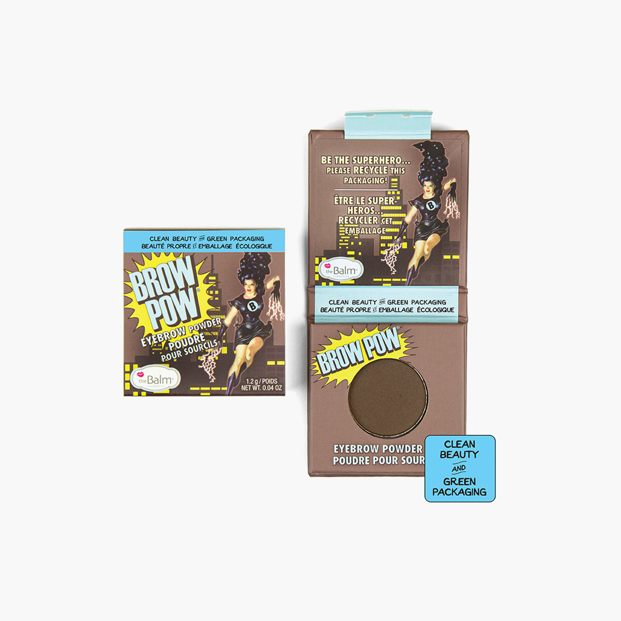 The Balm Clean and Green Brow Powder - 1.2 gms-beautyandpersonalcare-makeup-eyes-eyebrows-image-5
