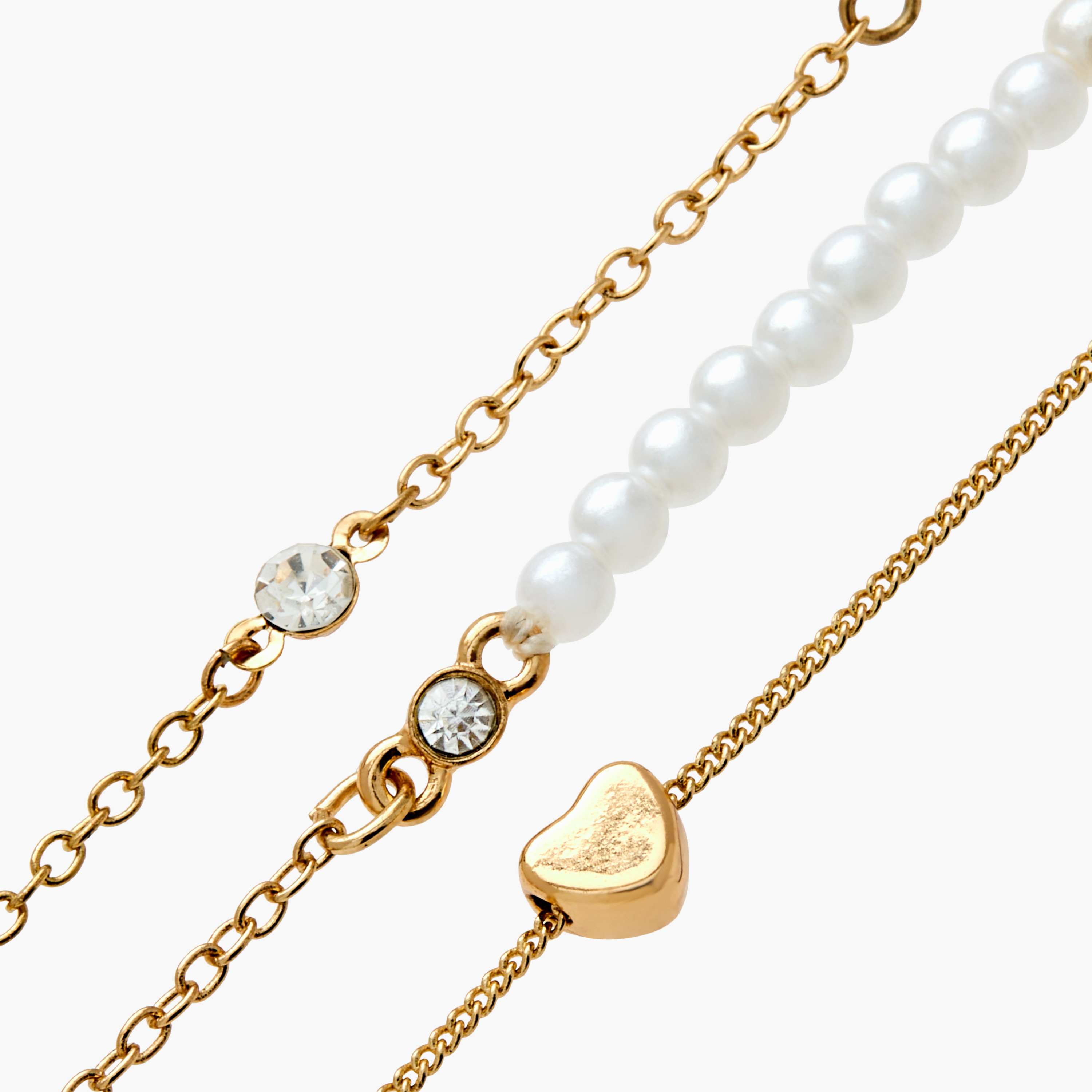 خلخال مزيّن بمشبك إغلاق - طقم من 3 قطع-women-watchesandjewellery-jewellery-anklets-image-6