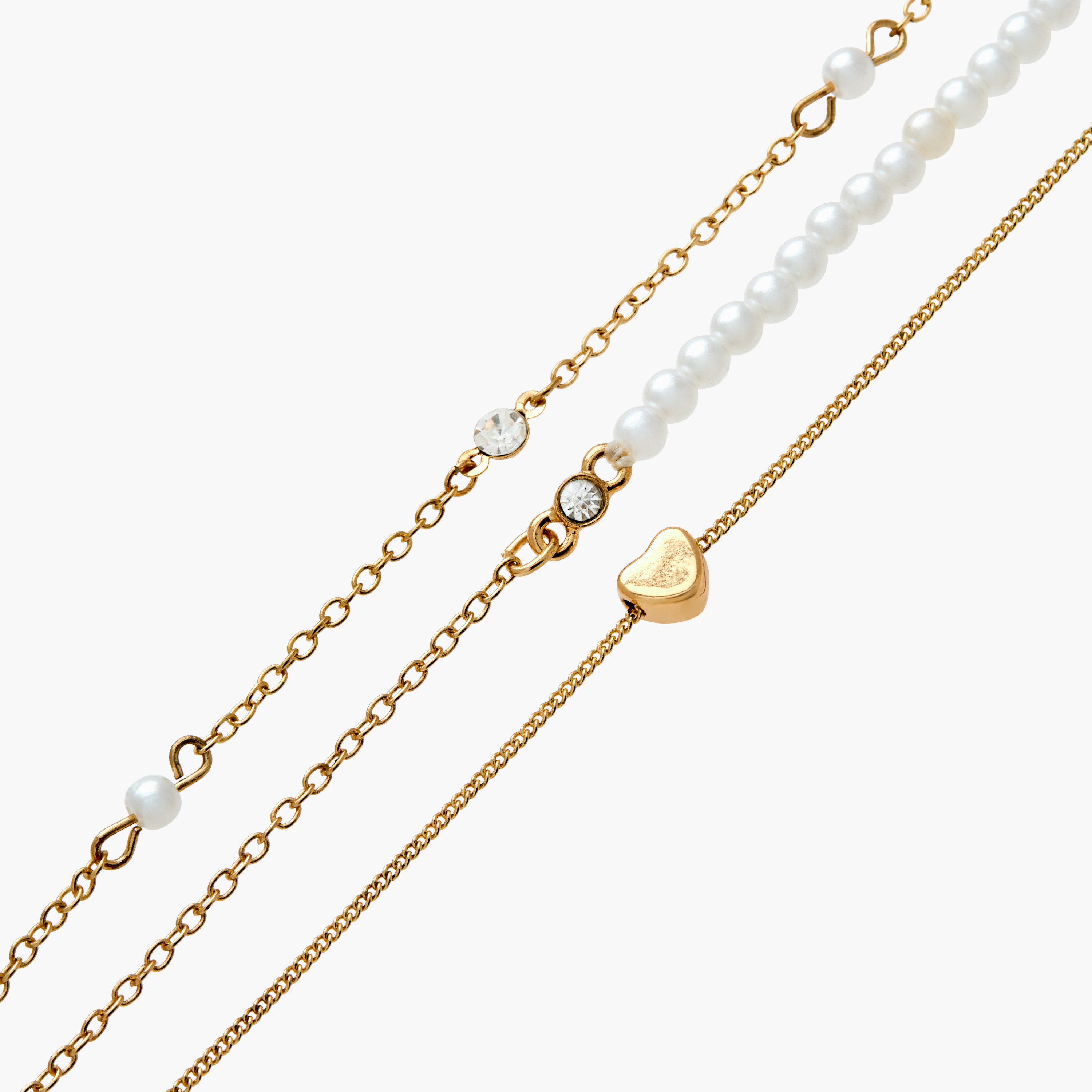 خلخال مزيّن بمشبك إغلاق - طقم من 3 قطع-women-watchesandjewellery-jewellery-anklets-image-7