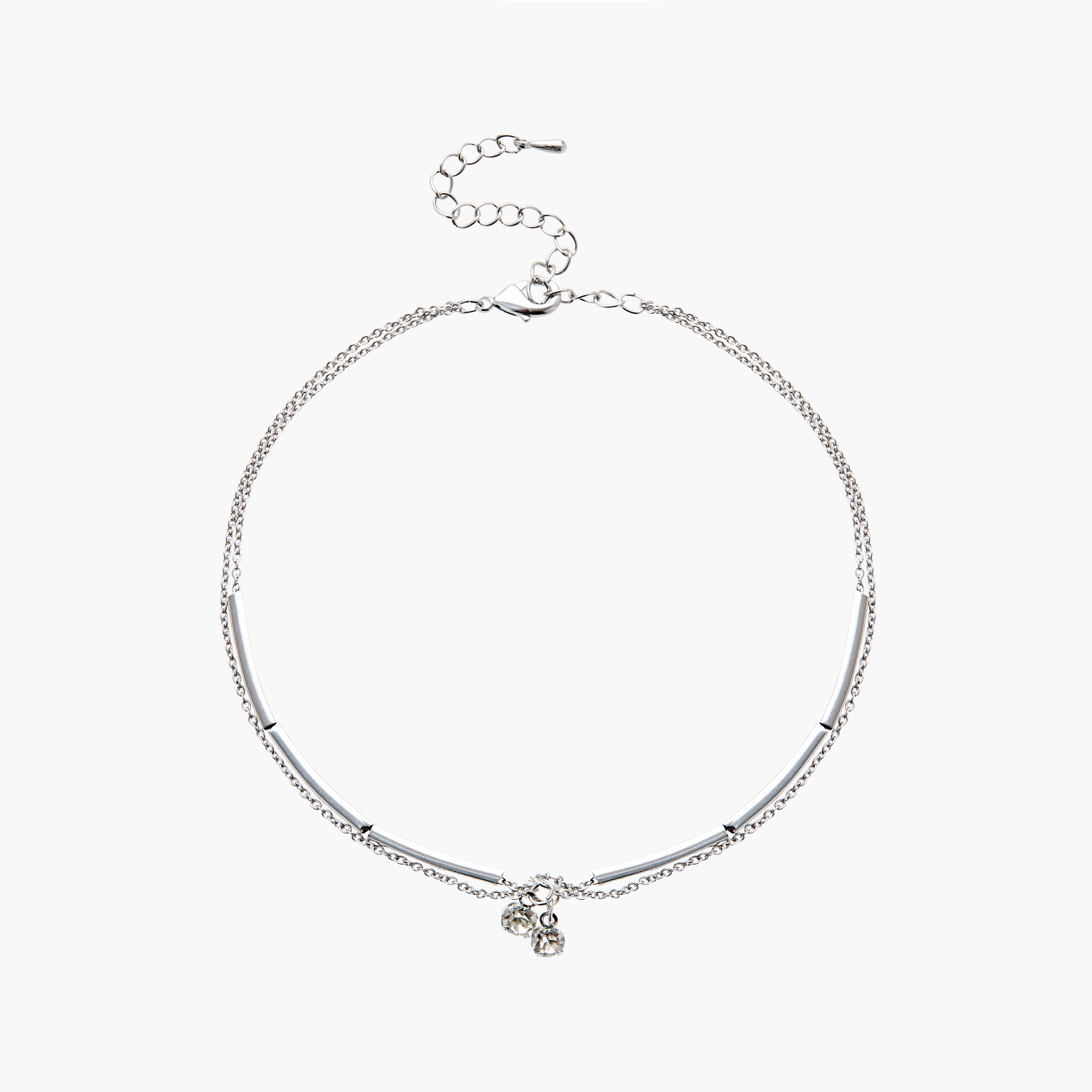 خلخال مزيّن بالخرز بمشبك إغلاق-women-watchesandjewellery-jewellery-anklets-image-2