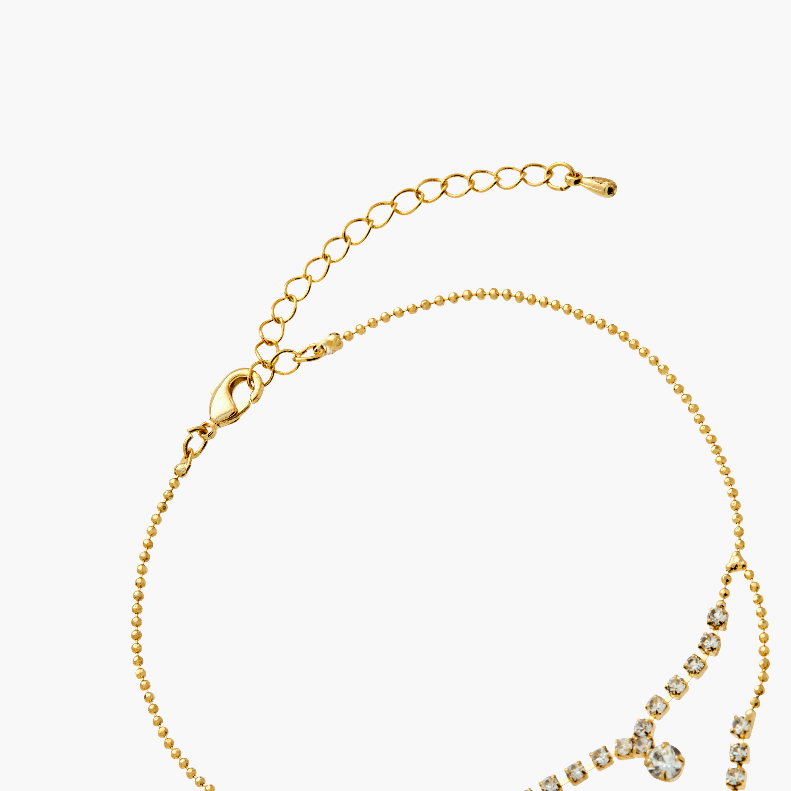 خلخال مزيّن بالخرز بمشبك إغلاق-women-watchesandjewellery-jewellery-anklets-image-3