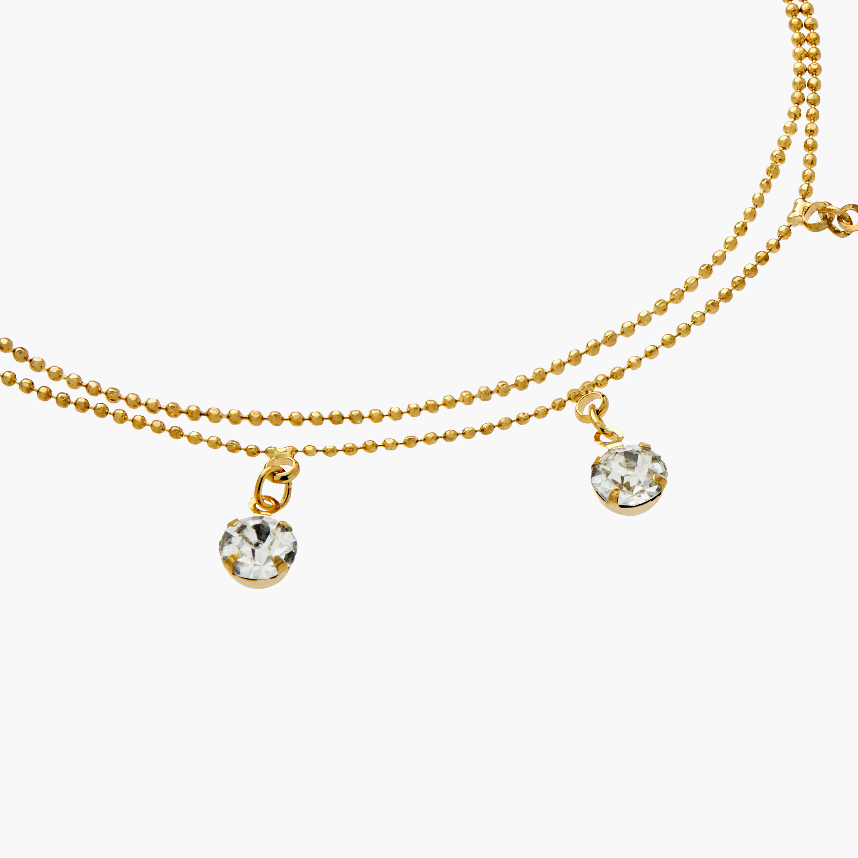 خلخال مزيّن بالخرز بمشبك إغلاق-women-watchesandjewellery-jewellery-anklets-image-4
