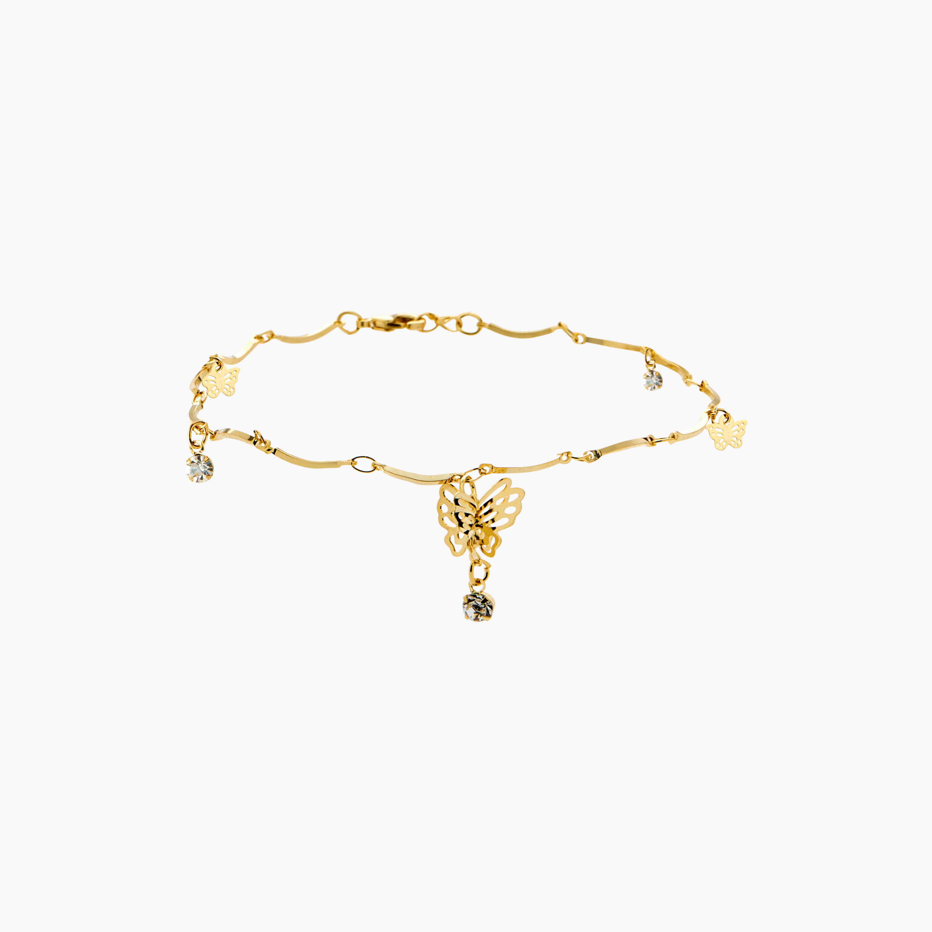 خلخال مزيّن بالخرز بمشبك إغلاق-women-watchesandjewellery-jewellery-anklets-image-4