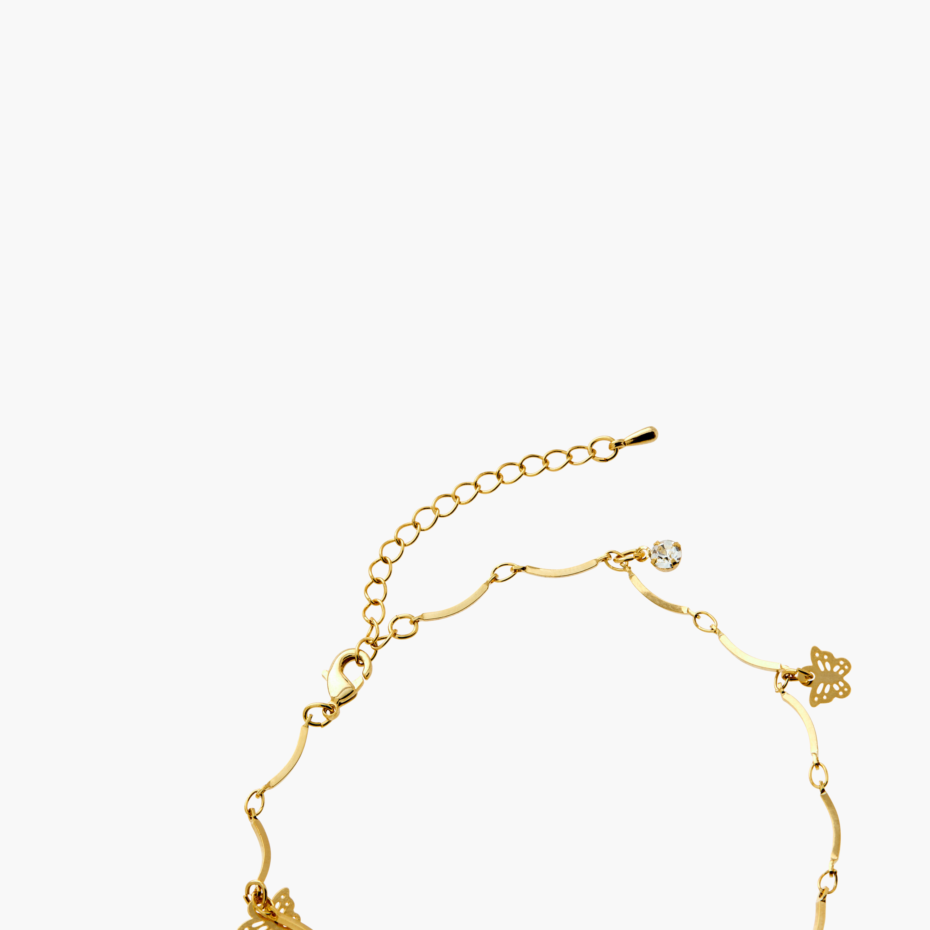 خلخال مزيّن بالخرز بمشبك إغلاق-women-watchesandjewellery-jewellery-anklets-image-2