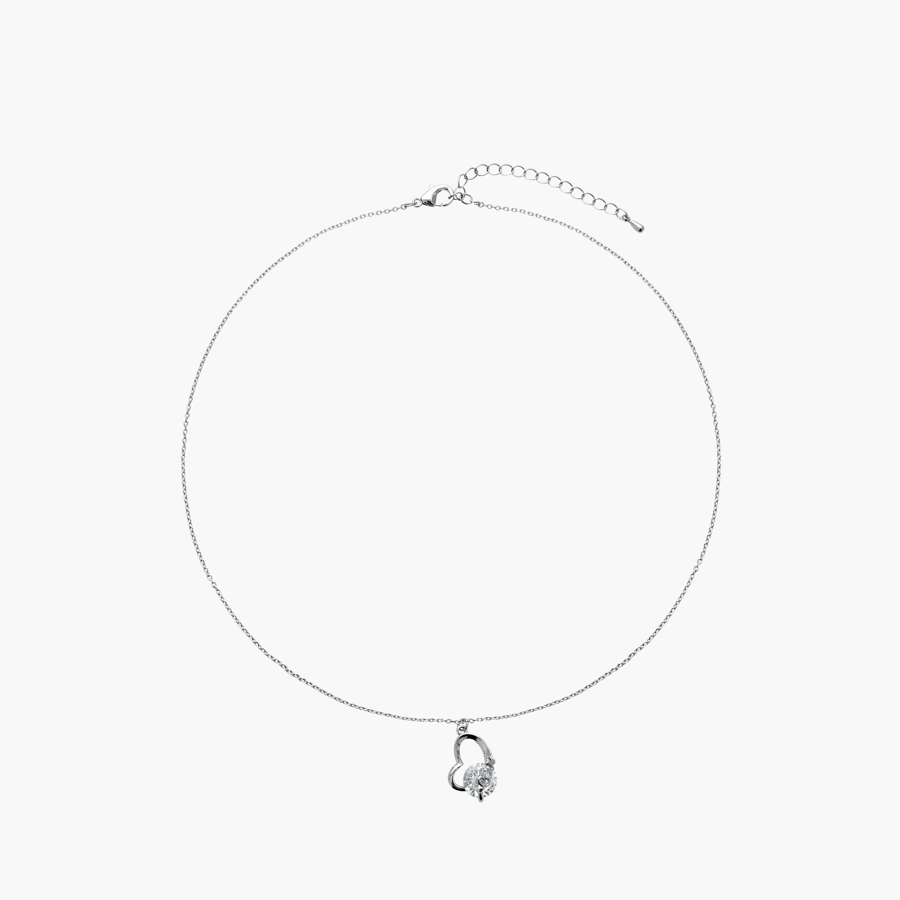 عقد سادة بدلاية ومشبك إغلاق-women-watchesandjewellery-jewellery-necklacesandpendants-image-1