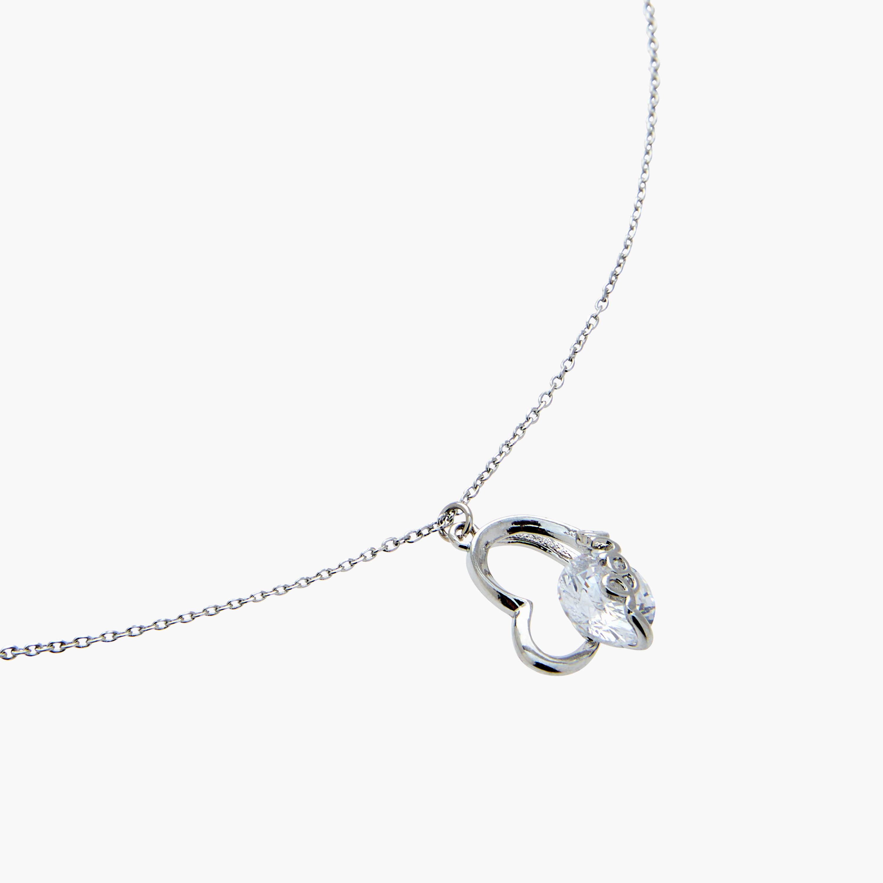 عقد سادة بدلاية ومشبك إغلاق-women-watchesandjewellery-jewellery-necklacesandpendants-image-3