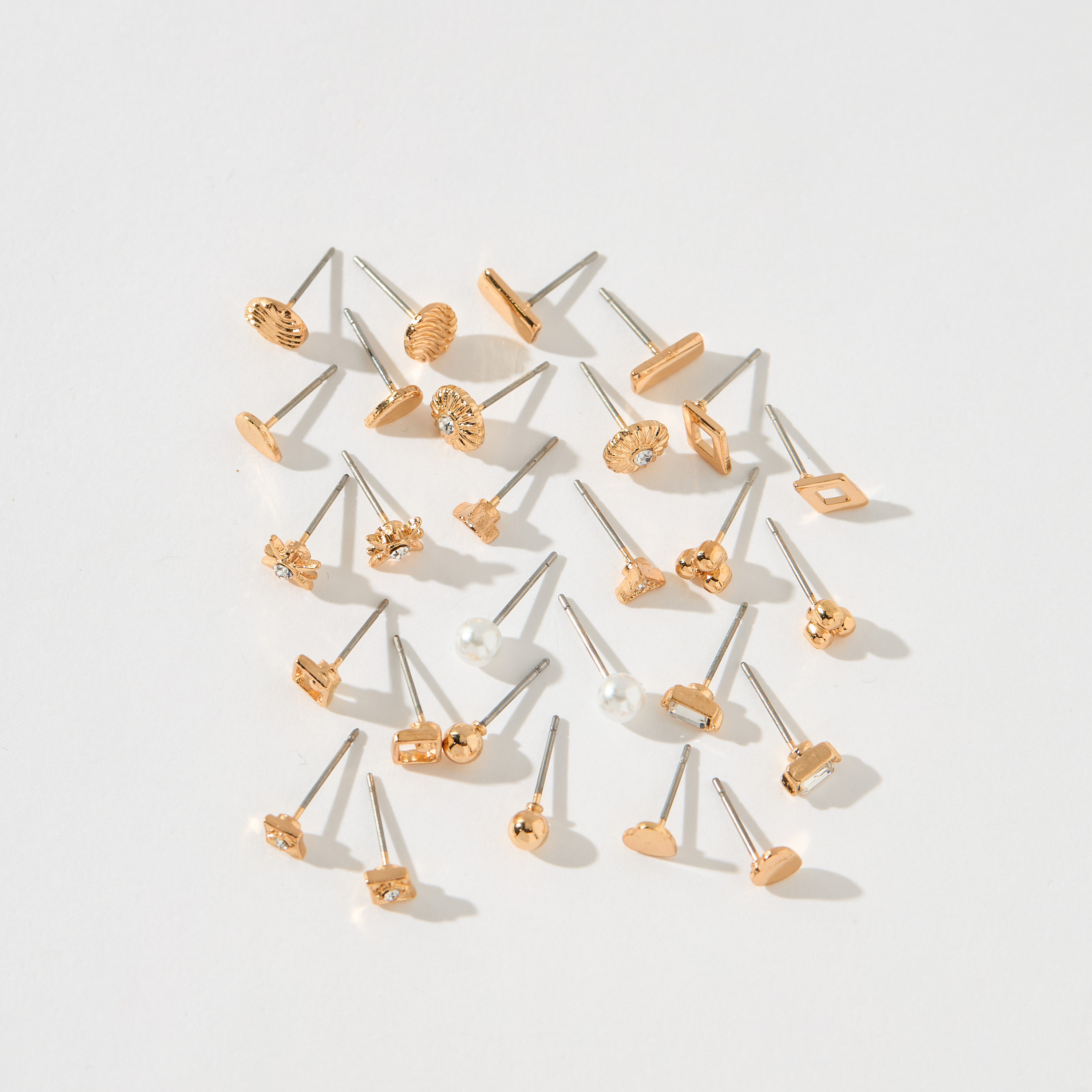 Assorted Earrings with Pushback Closure - Set of 14-women-watchesandjewellery-jewellery-earrings-image-2