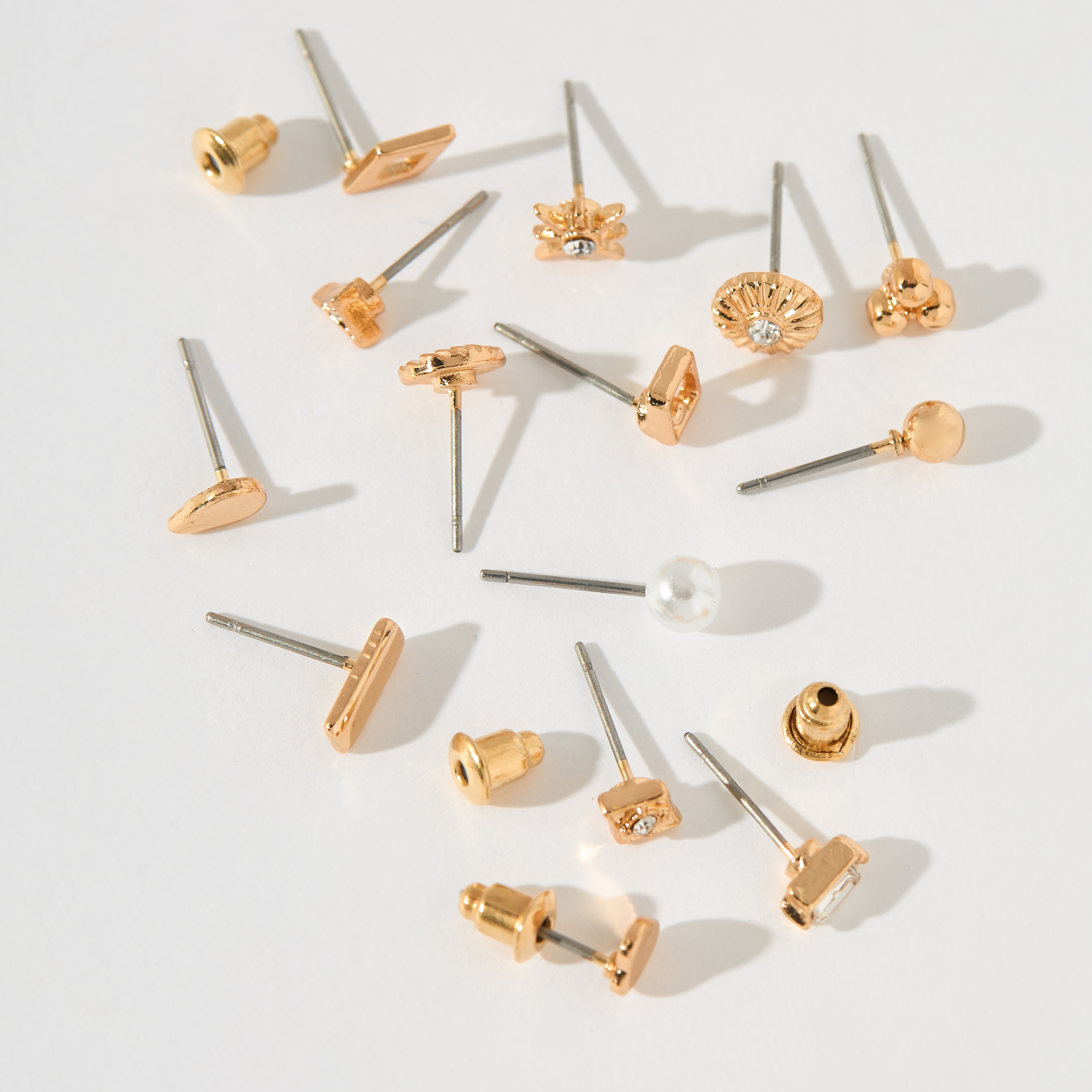 Assorted Earrings with Pushback Closure - Set of 14-women-watchesandjewellery-jewellery-earrings-image-3