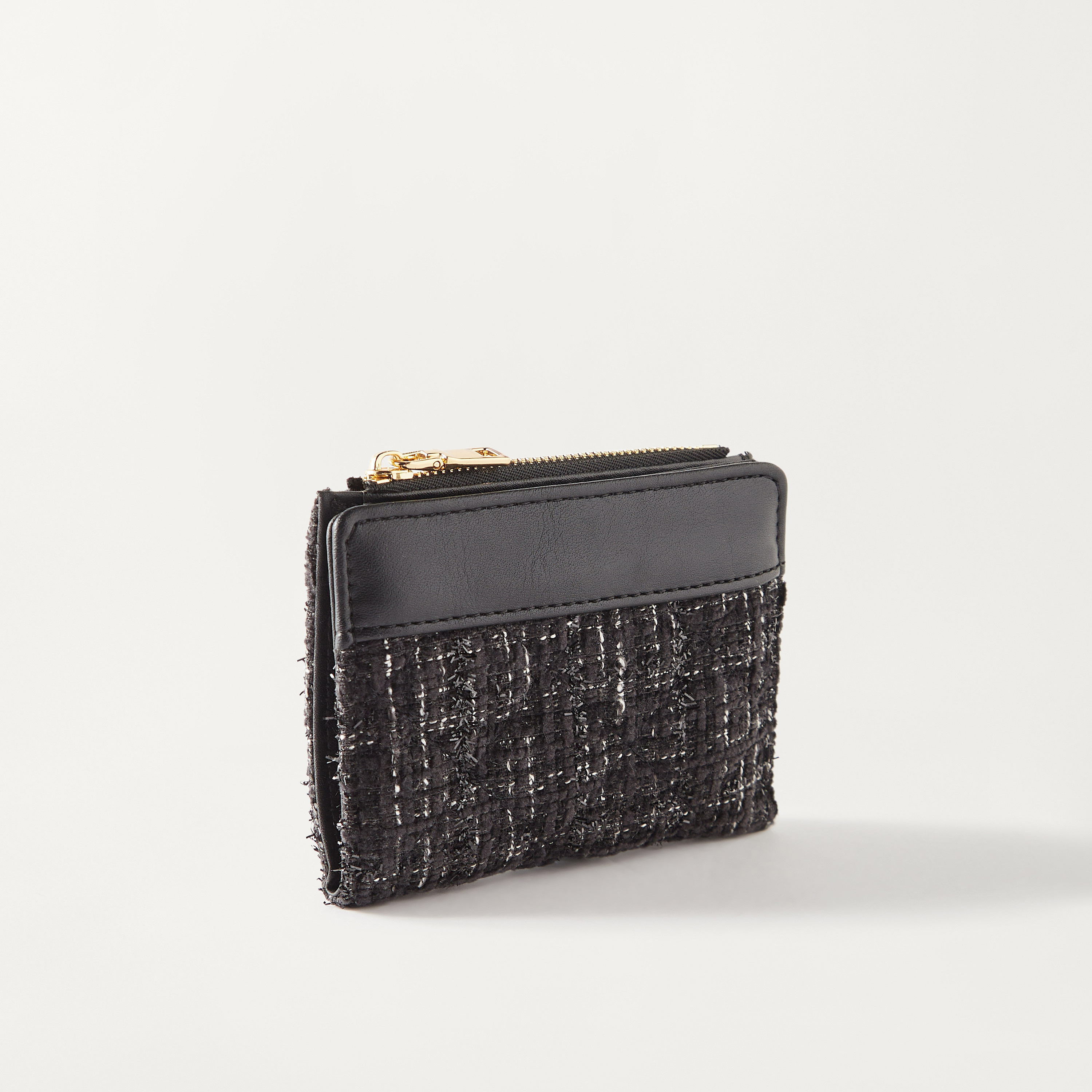 حامل بطاقات بارز الملمس بسحاب إغلاق من ساشا-women-bagsandwallets-wallets-image-2