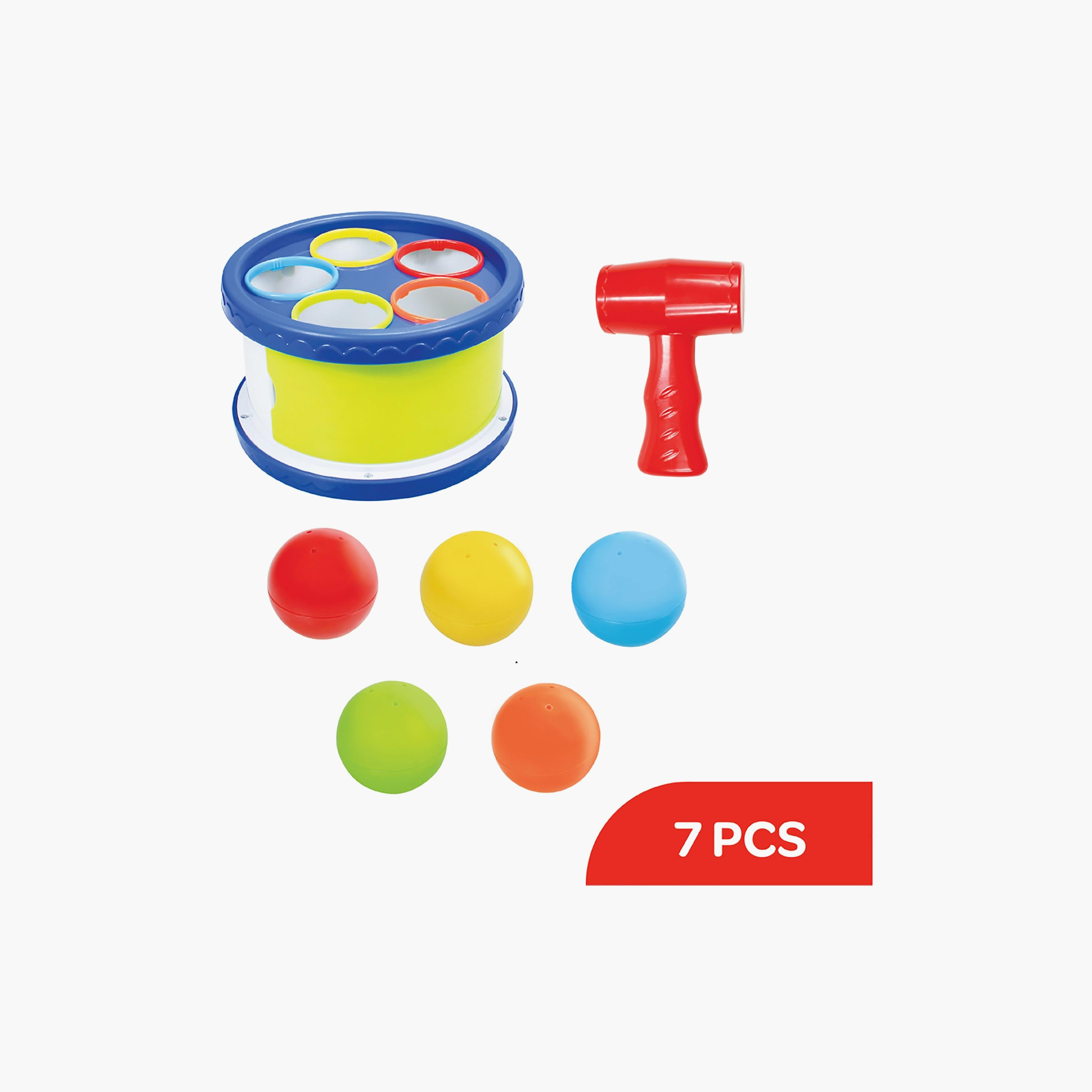 Moon Hammering Drum with 5 Balls, 12 Months+-toys-playfigures-actionplaysets-image-3