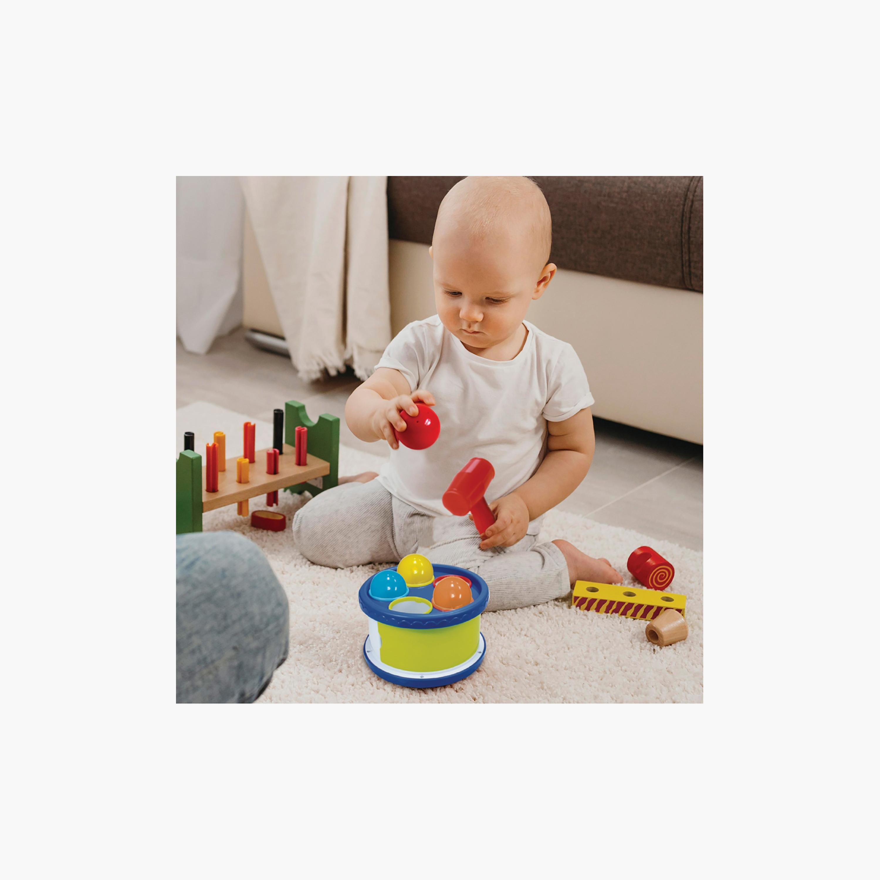 Moon Hammering Drum with 5 Balls, 12 Months+-toys-playfigures-actionplaysets-image-5