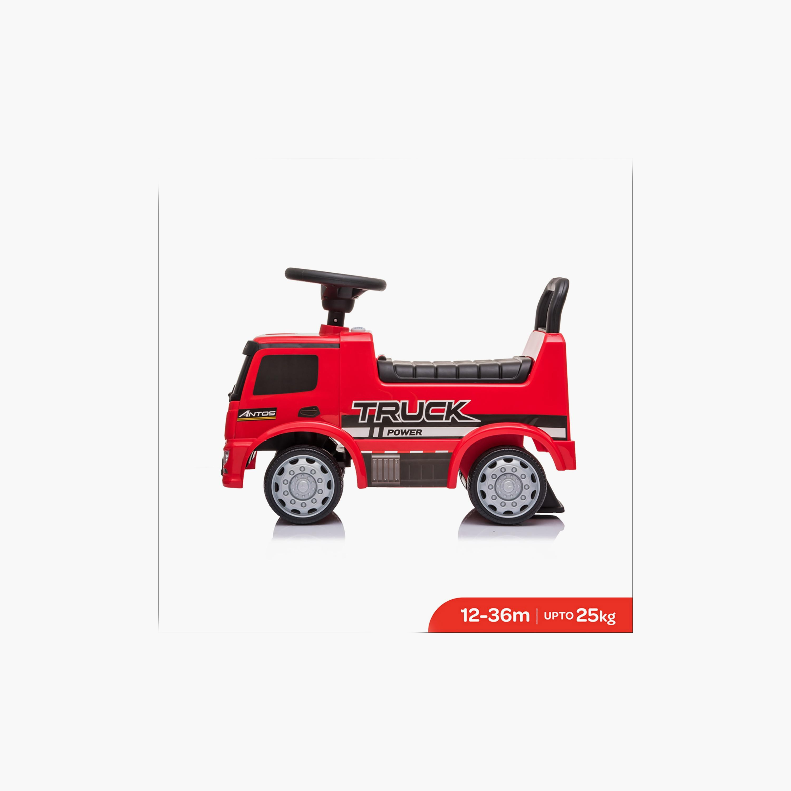 Moon Licensed Ride On Mercedes Benz Truck, Red, 12-36 Months-toys-outdoor-bikesandrideons-electricvehicles-image-2