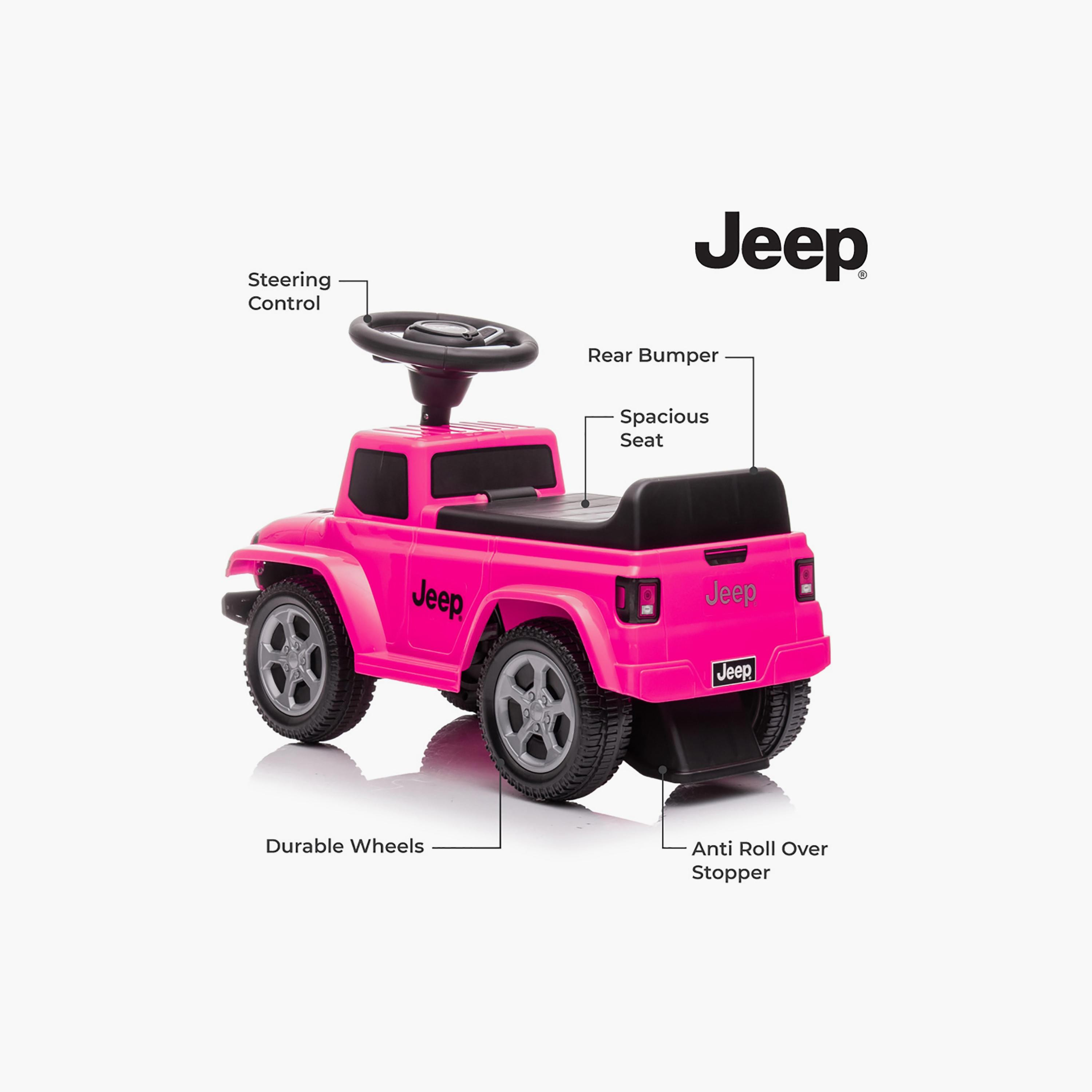 Moon Licensed Ride on Jeep Gladiator, Pink, 18-36 Months-toys-outdoor-bikesandrideons-electricvehicles-image-4