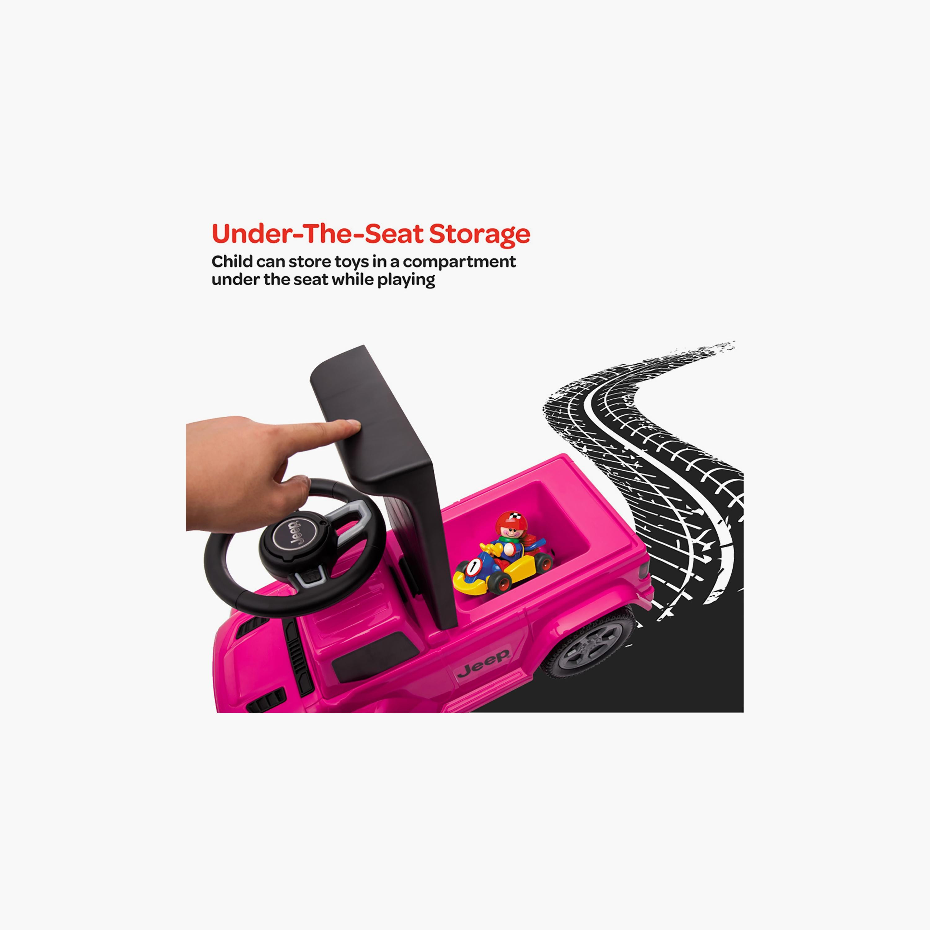 Moon Licensed Ride on Jeep Gladiator, Pink, 18-36 Months-toys-outdoor-bikesandrideons-electricvehicles-image-5