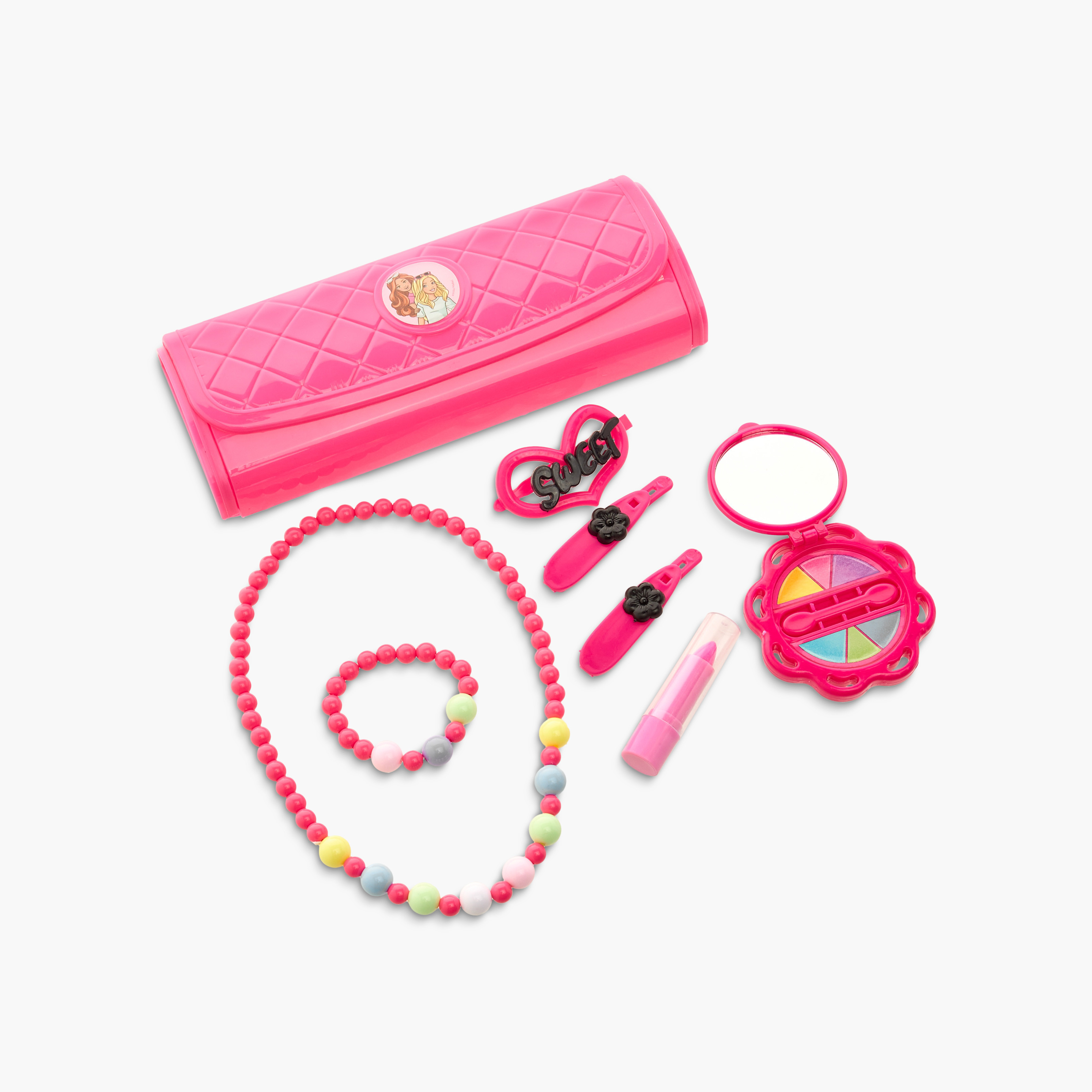 طقم اكسسوارات التجميل من باربي-toys-dollsandplaysets-dollplaysets-image-1